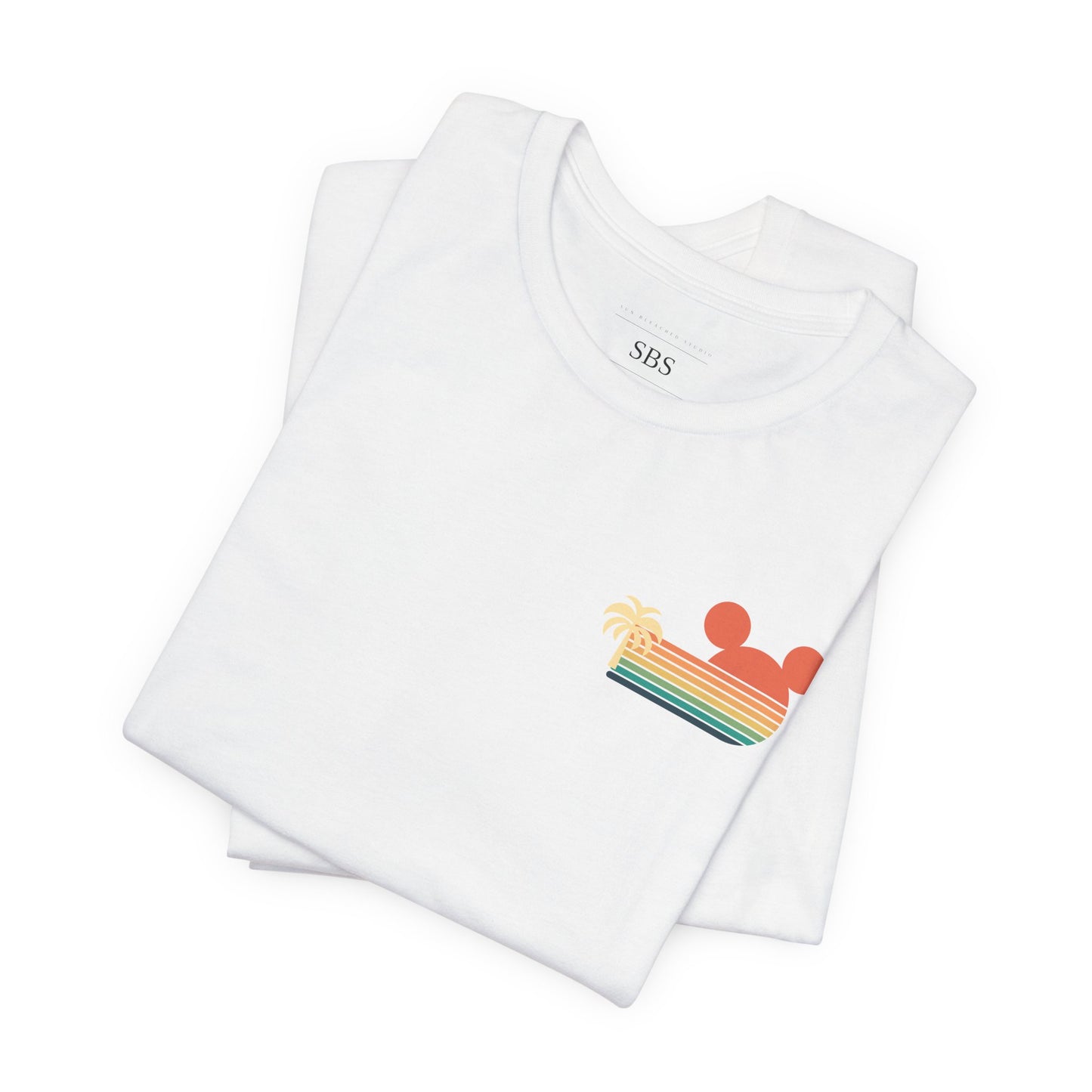 Retro Mickey Mouse summertime Short Sleeve Tee - Unisex Jersey T-Shirt