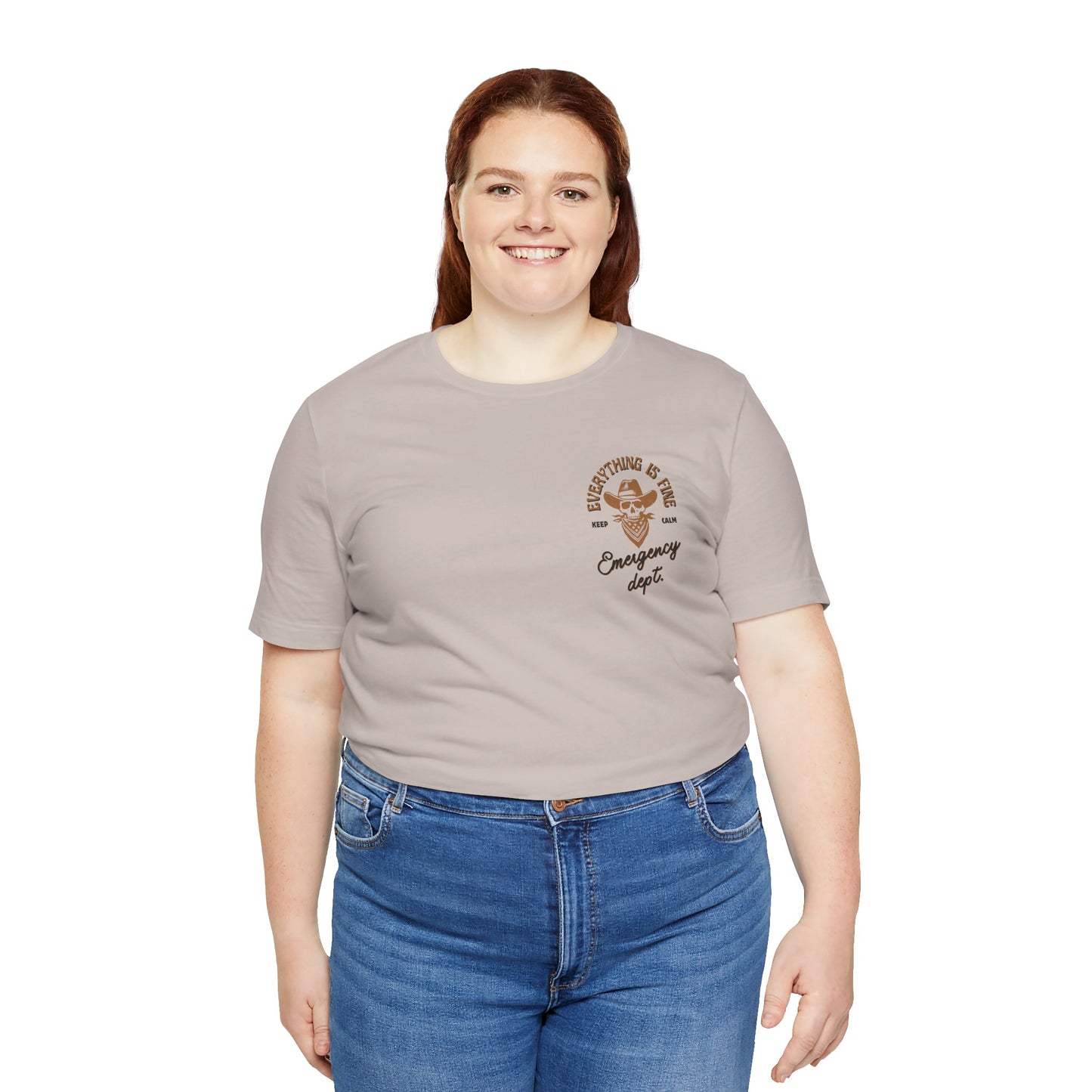 “Everything Is Fine” t Shirt| Emergency Department shirt| nurse shirt| Hospital Staff shirt| Paramedic| ED Tech|