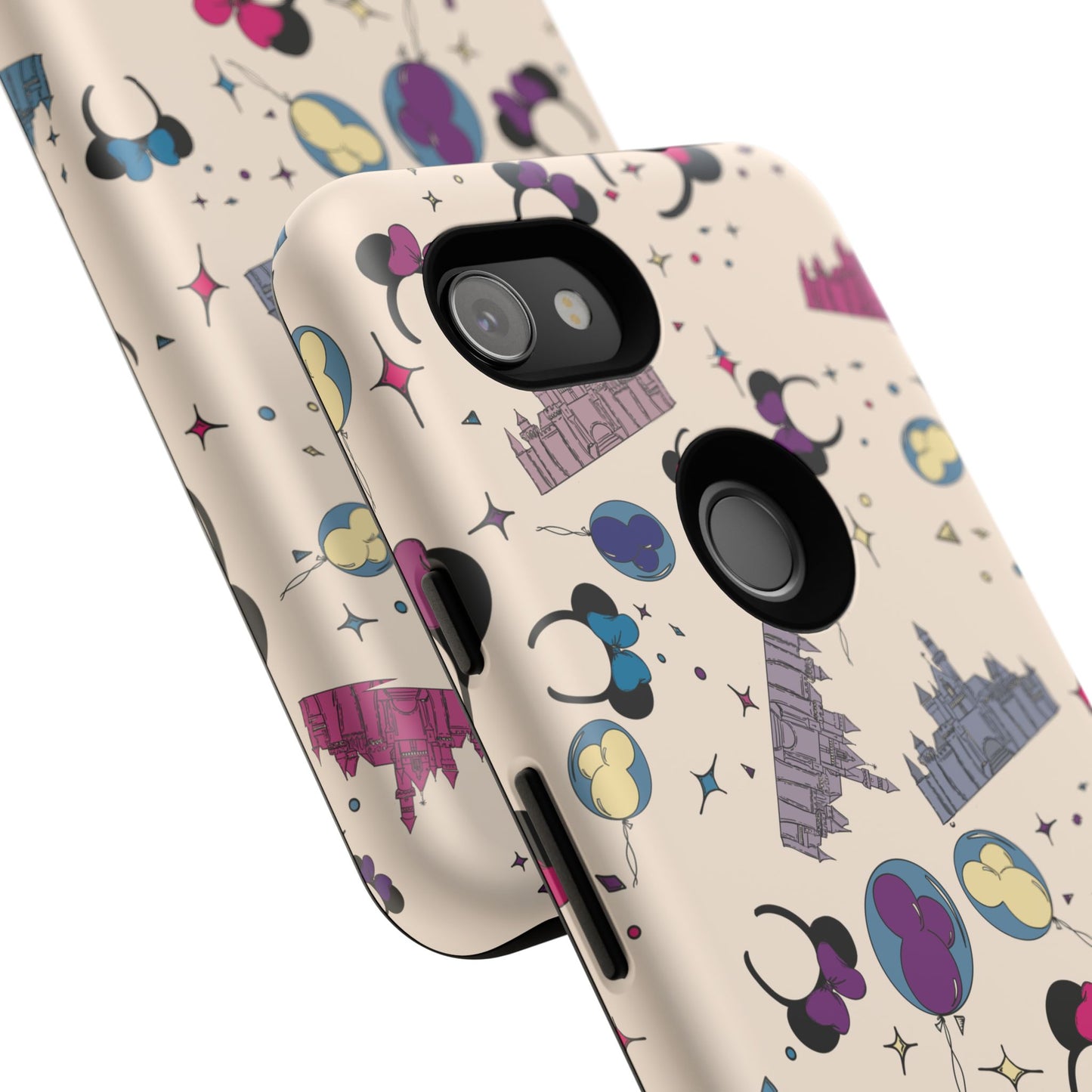 Whimsical Phone Case - Colorful Disney-Inspired Design