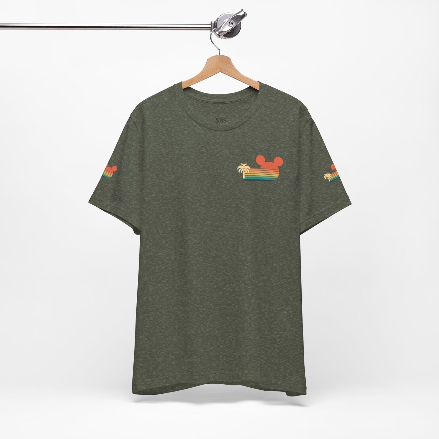 Retro Mickey Mouse summertime Short Sleeve Tee - Unisex Jersey T-Shirt