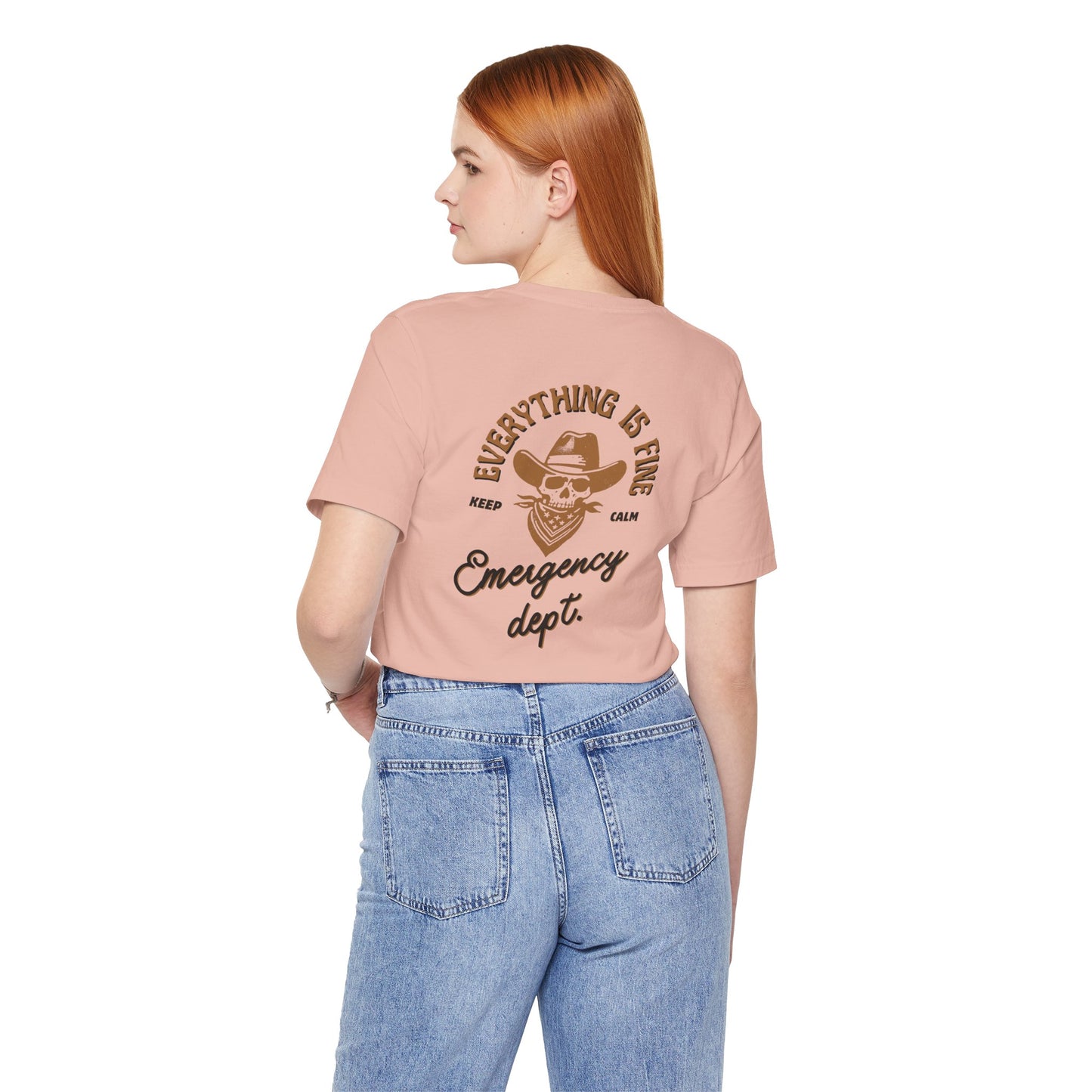 “Everything Is Fine” t Shirt| Emergency Department shirt| nurse shirt| Hospital Staff shirt| Paramedic| ED Tech|