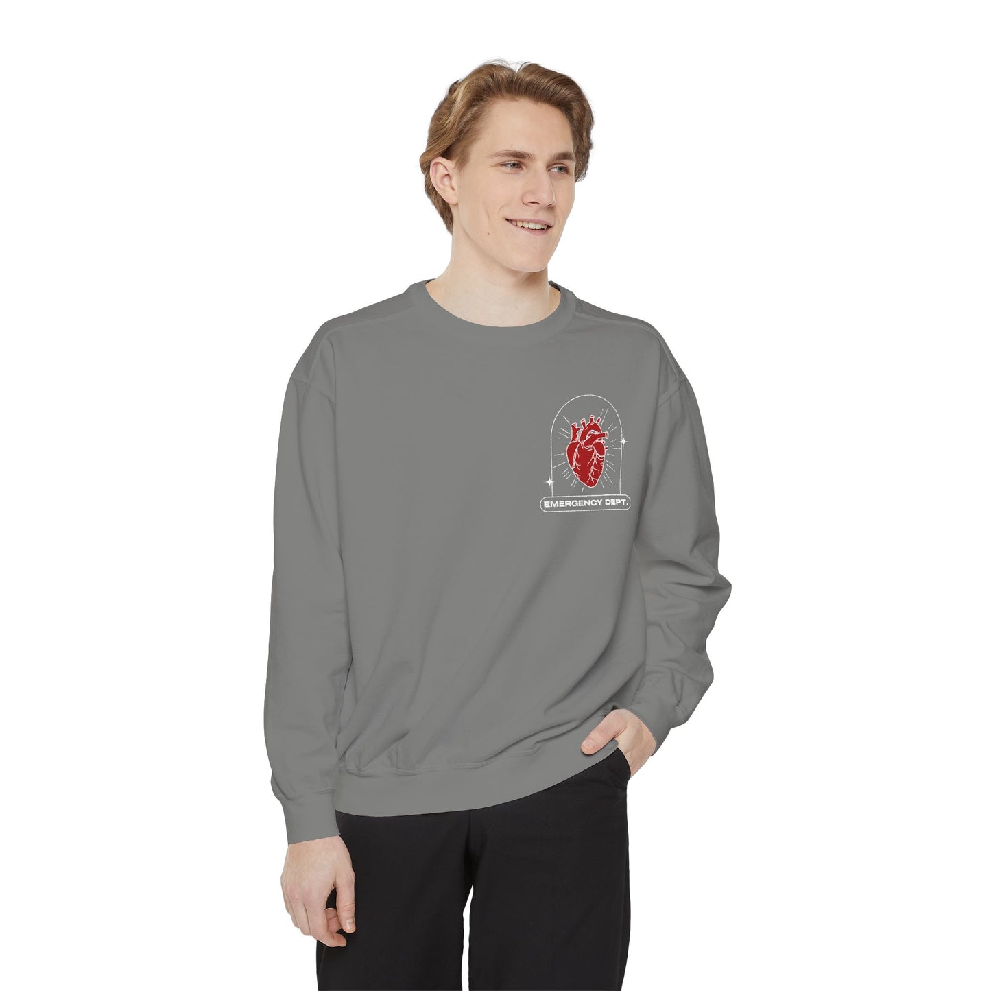 Emergency room sweatshirt| sweatshirt for nurses | emergency dept.