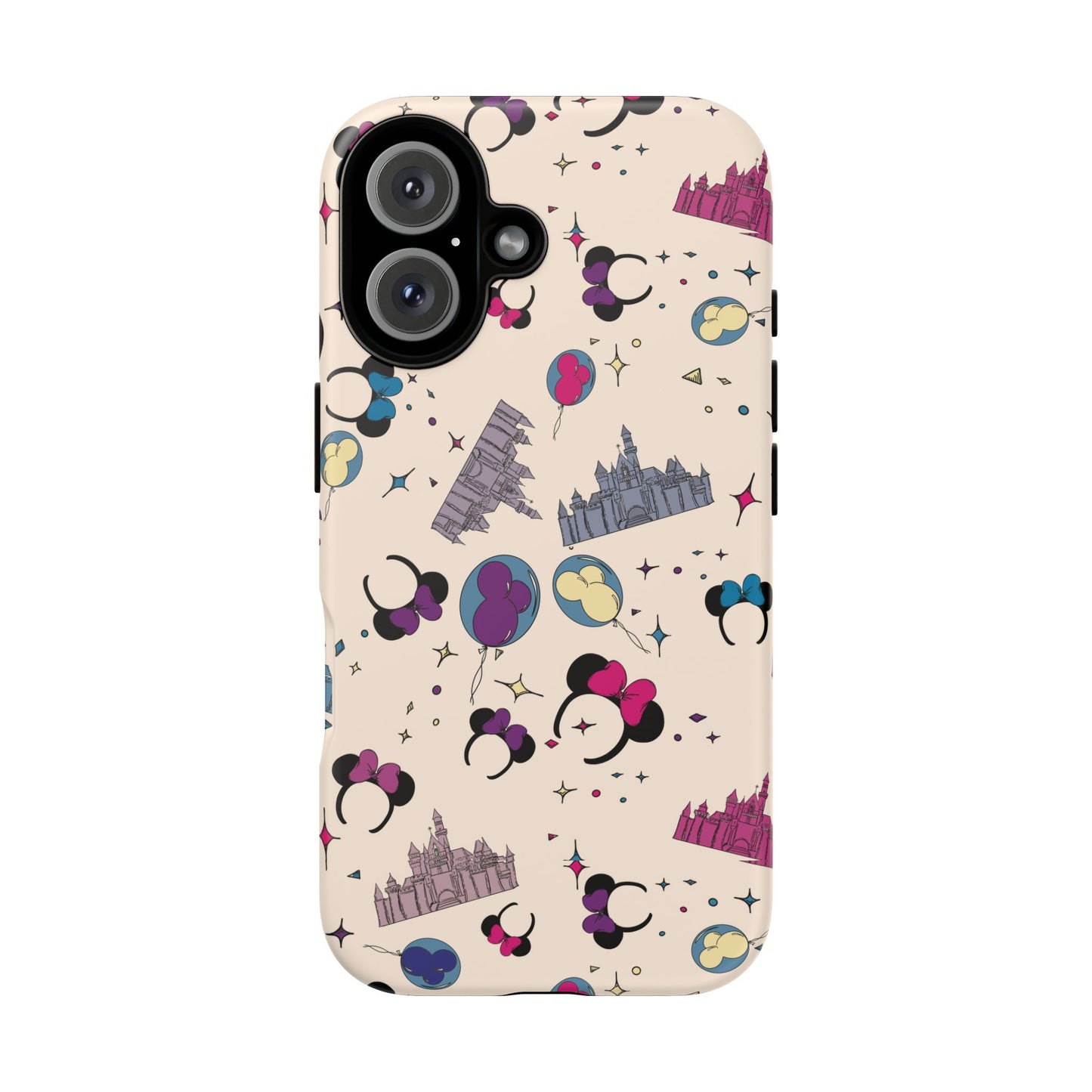 Whimsical Phone Case - Colorful Disney-Inspired Design