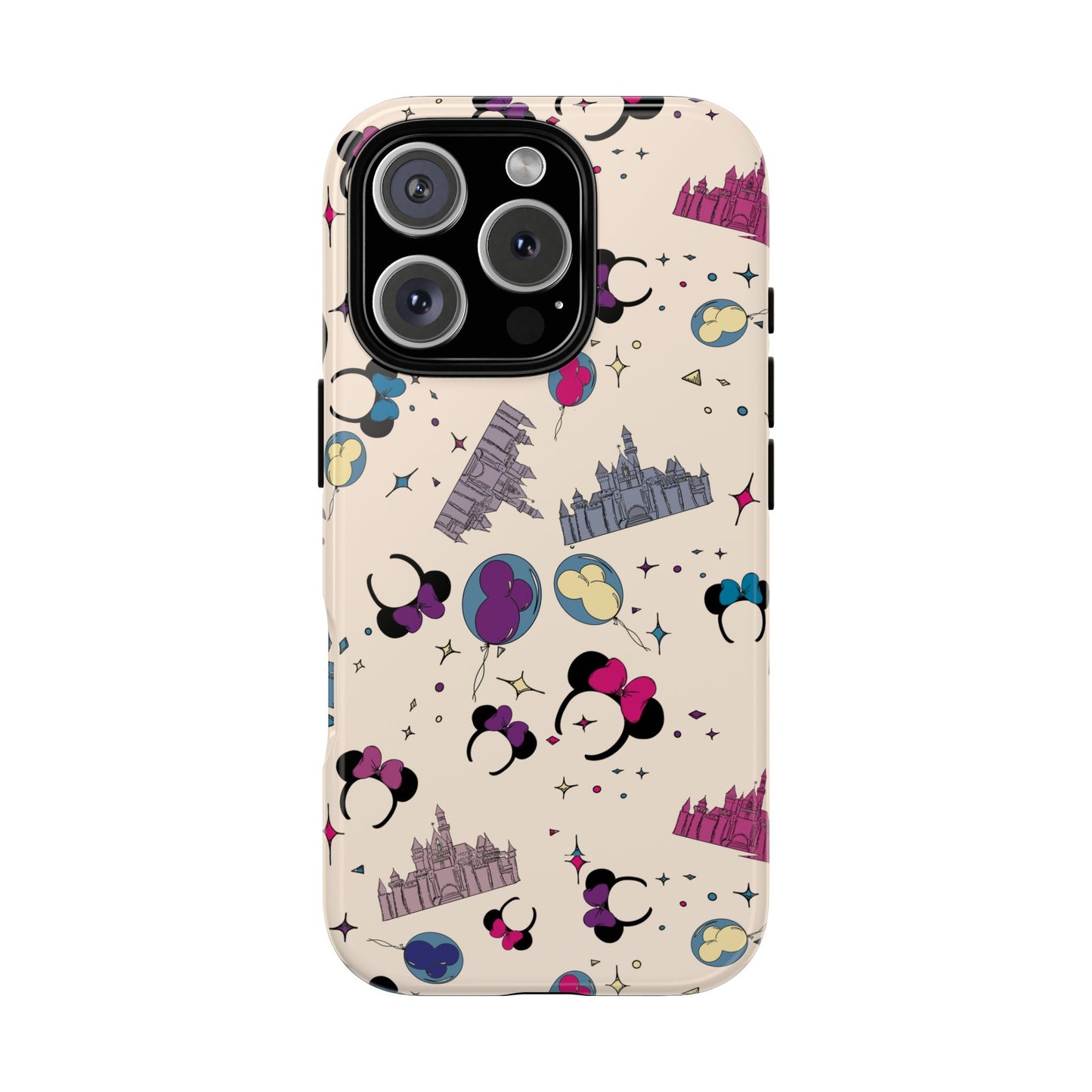 Whimsical Phone Case - Colorful Disney-Inspired Design