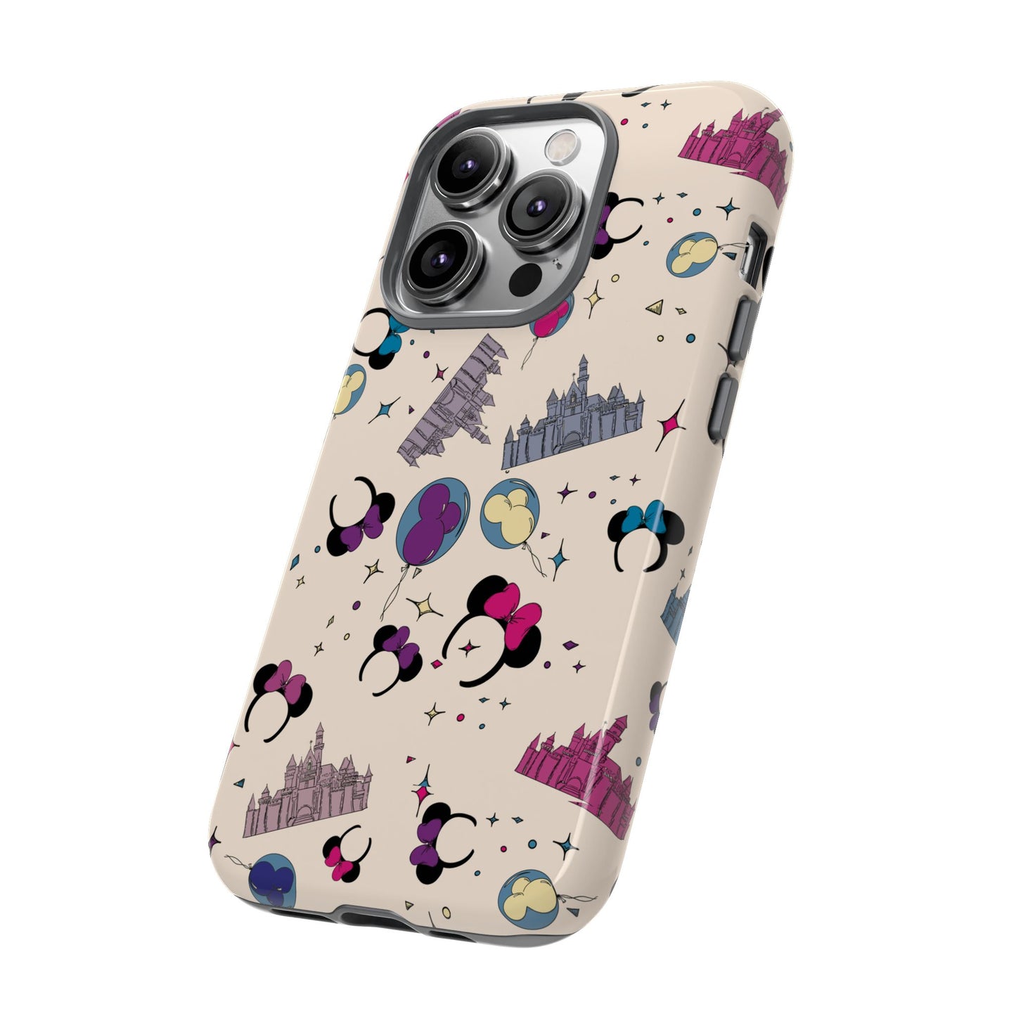 Whimsical Phone Case - Colorful Disney-Inspired Design