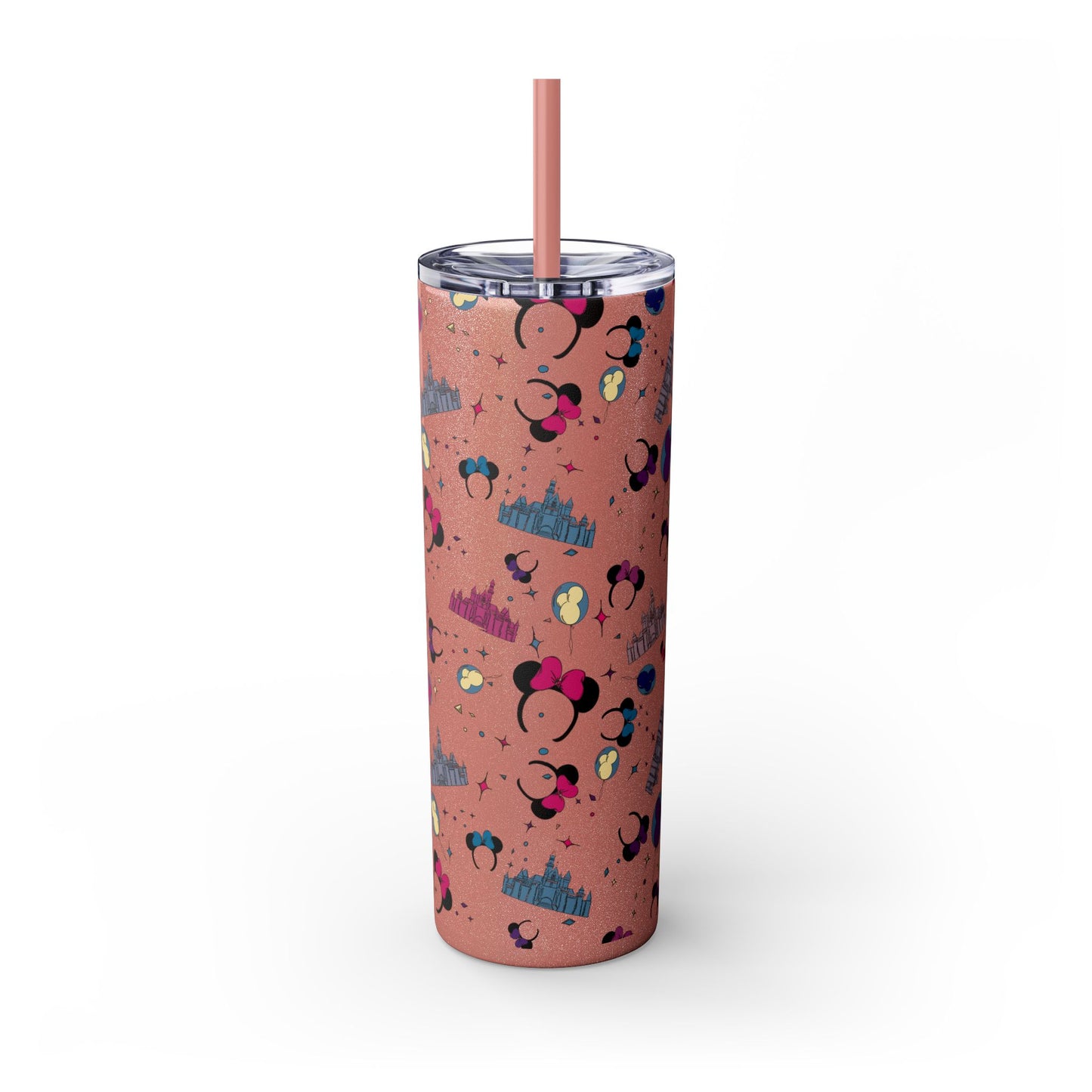 Disneyland Whimsical 20oz Skinny Tumbler with Disney Inspired Design