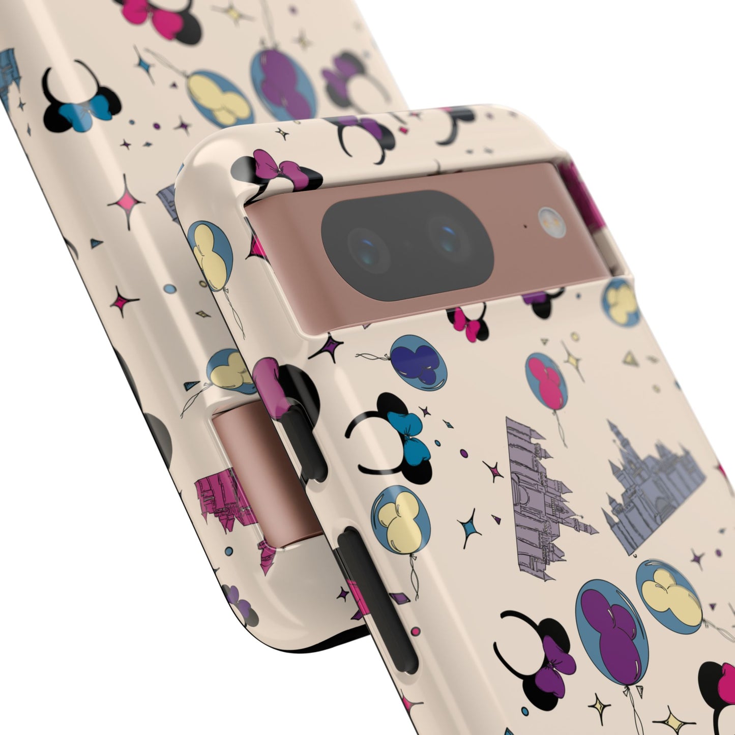Whimsical Phone Case - Colorful Disney-Inspired Design