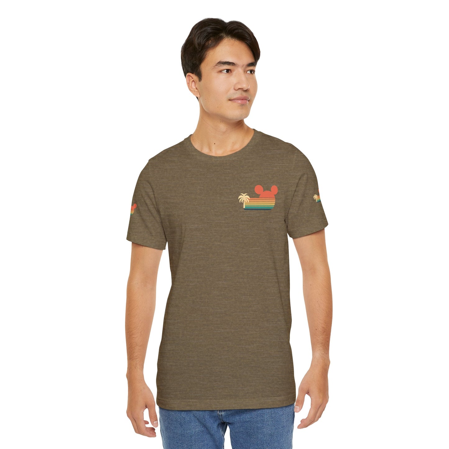 Retro Mickey Mouse summertime Short Sleeve Tee - Unisex Jersey T-Shirt