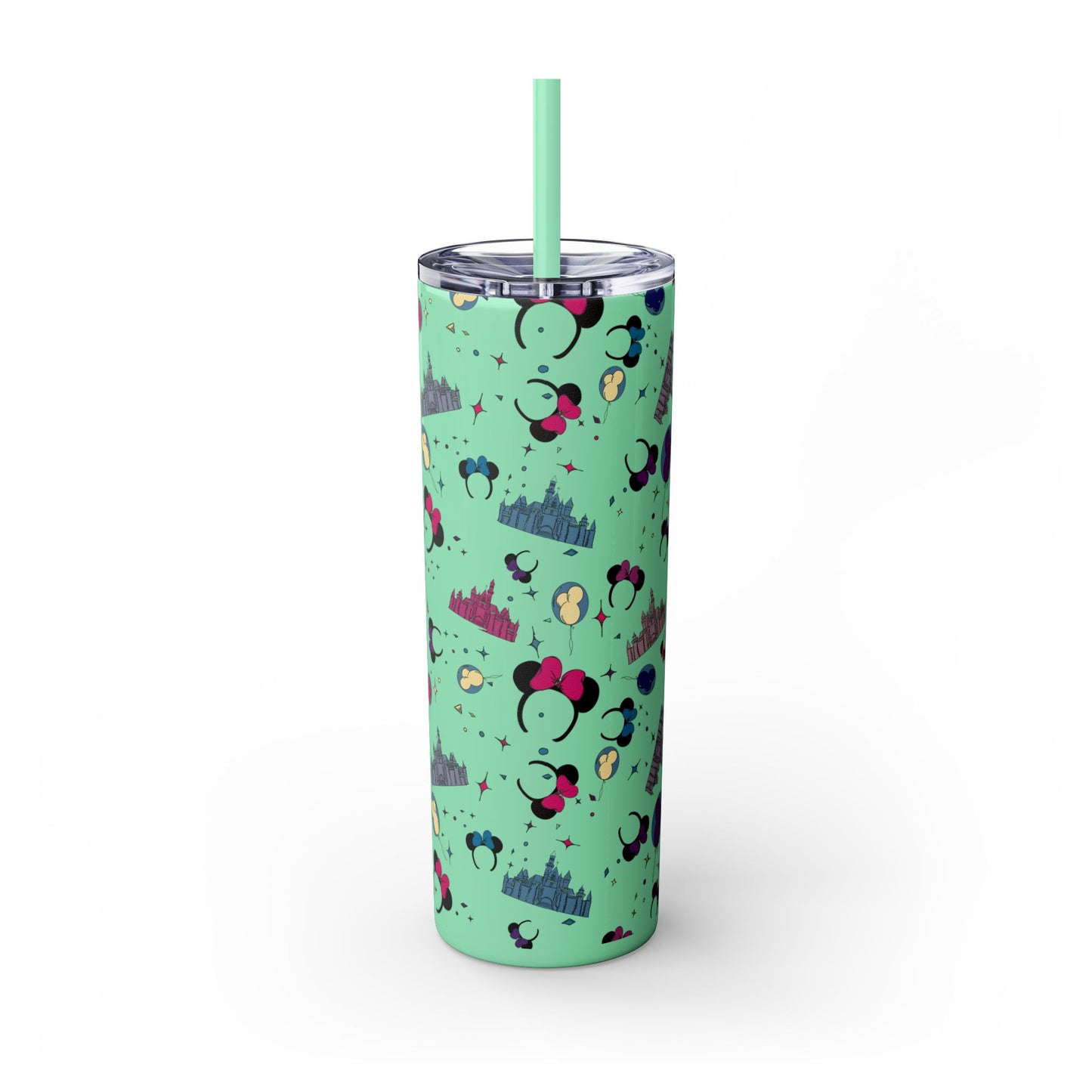 Disneyland Whimsical 20oz Skinny Tumbler with Disney Inspired Design
