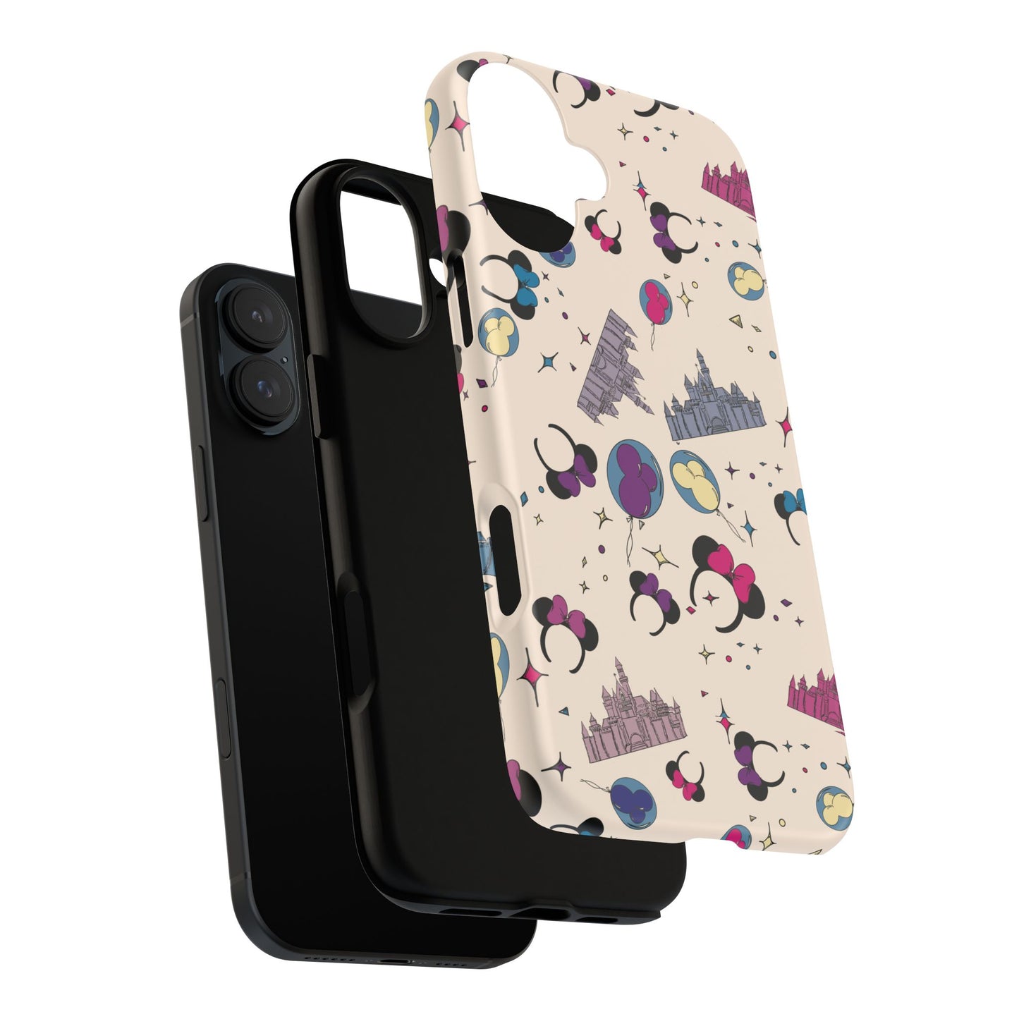 Whimsical Phone Case - Colorful Disney-Inspired Design