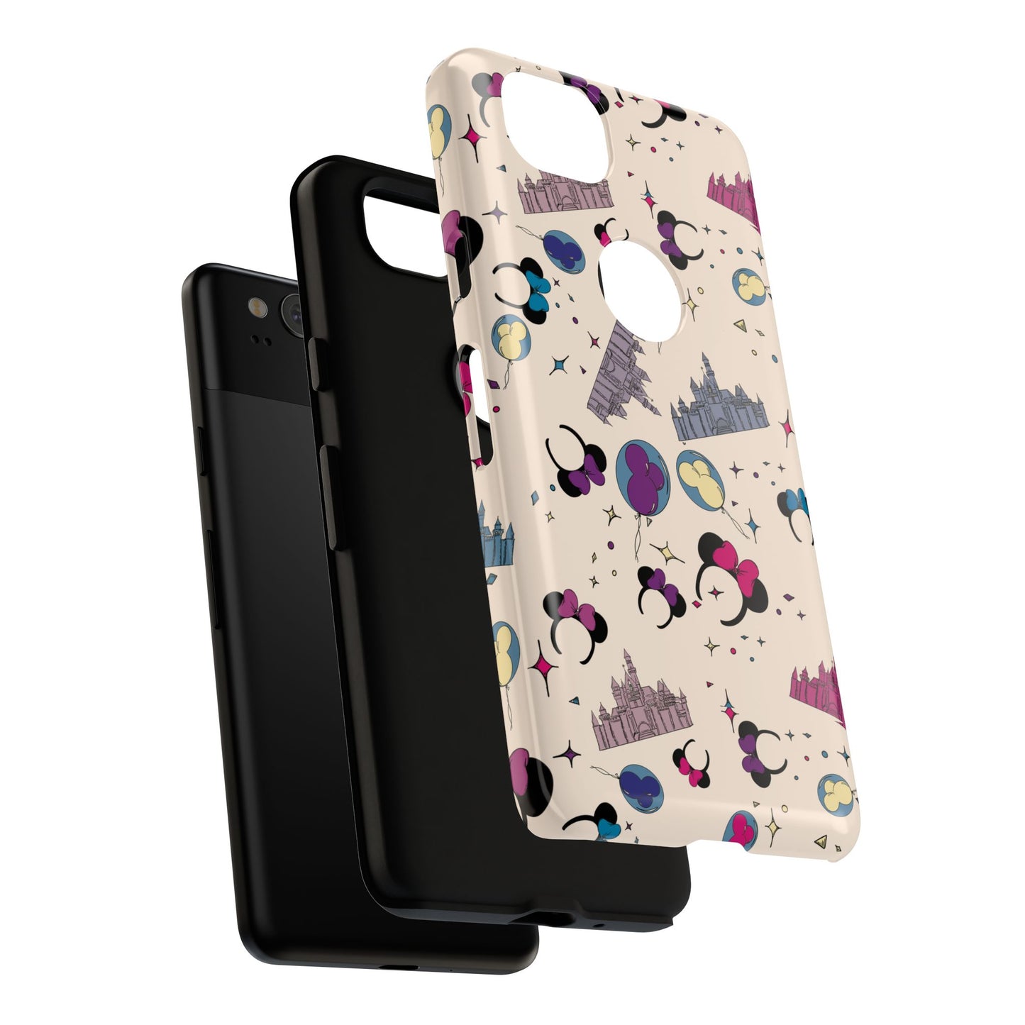 Whimsical Phone Case - Colorful Disney-Inspired Design