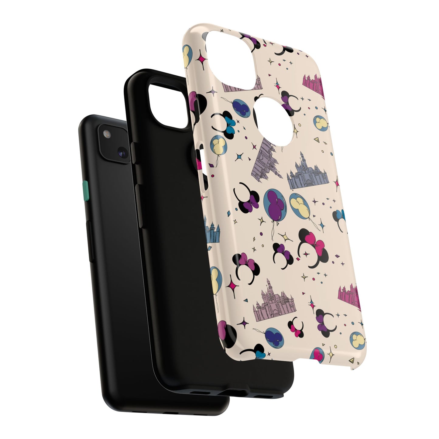 Whimsical Phone Case - Colorful Disney-Inspired Design