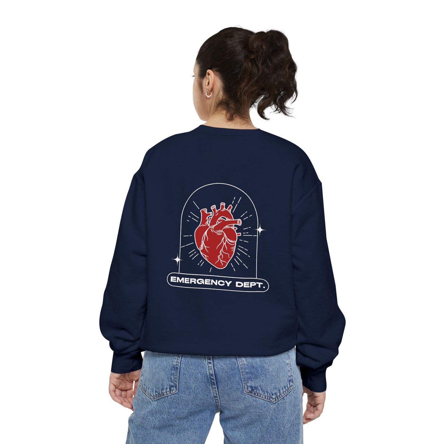 Emergency room sweatshirt| sweatshirt for nurses | emergency dept.