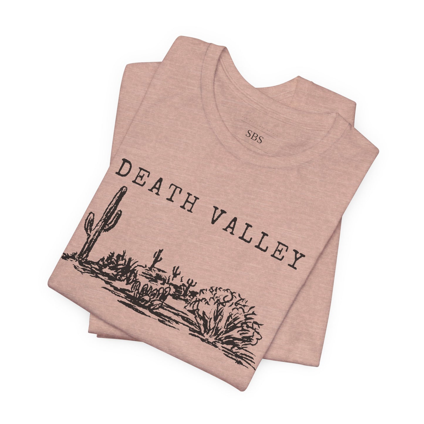 Death Valley Vacation Club Unisex Tee - Casual Cactus Graphic T-Shirt