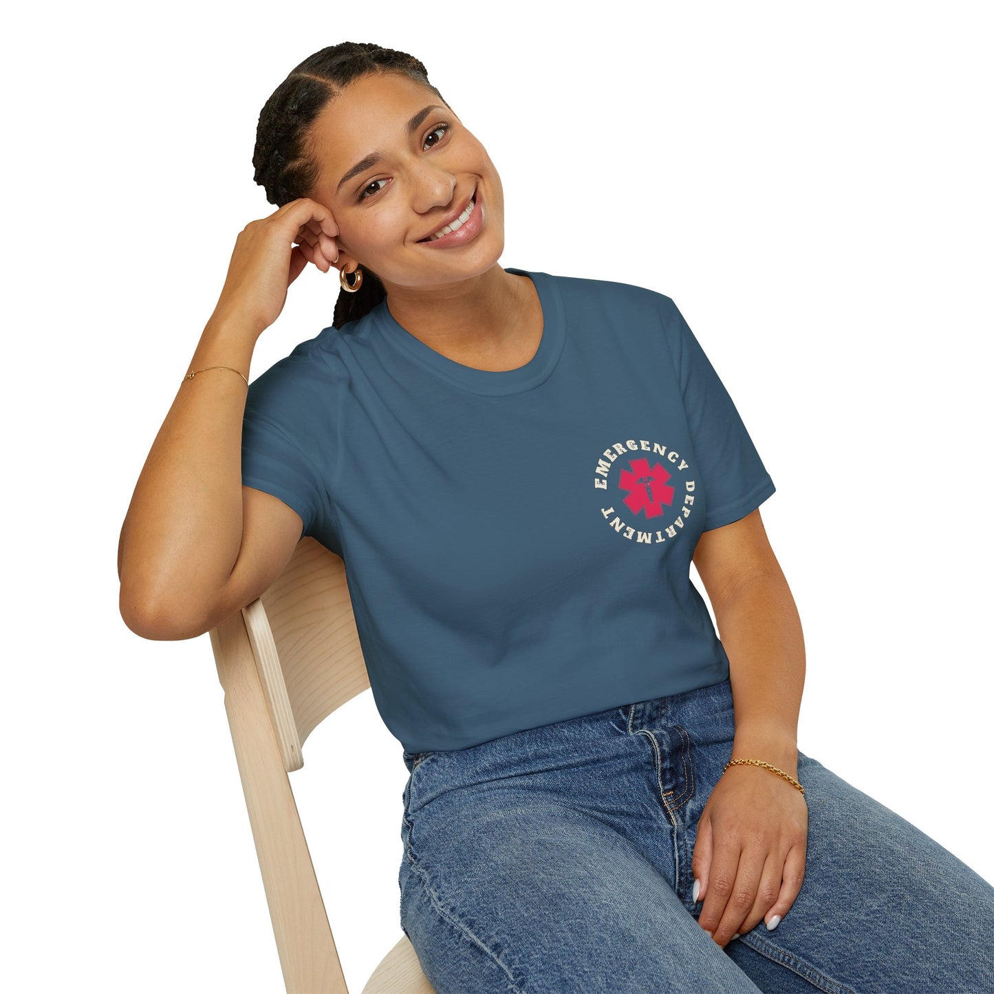 Unisex Softstyle T-Shirt - Emergency Department Print Tee