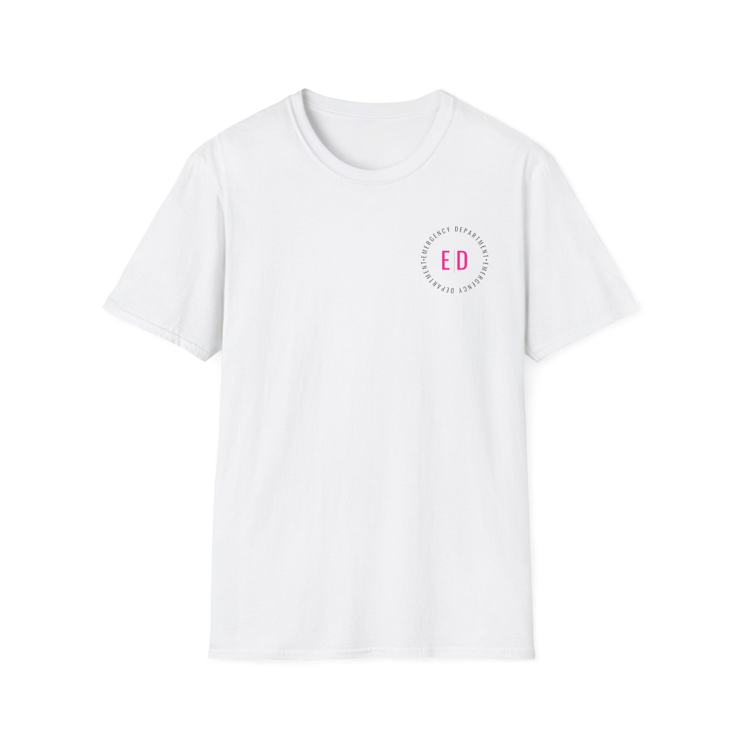 Unisex Emergency Department T-Shirt - Softstyle Tee for Healthcare Heroes