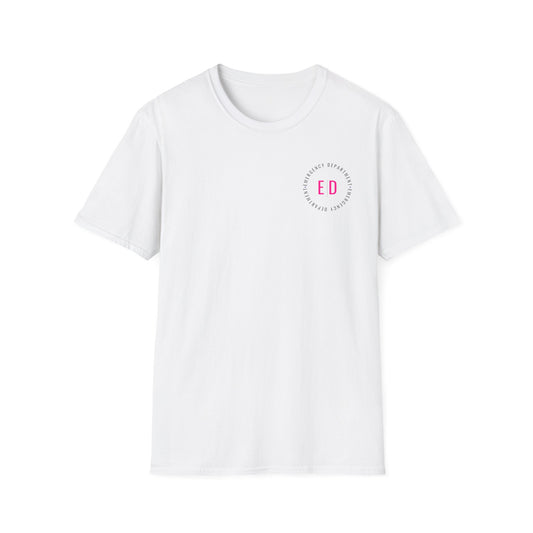 Unisex Emergency Department T-Shirt - Softstyle Tee for Healthcare Heroes