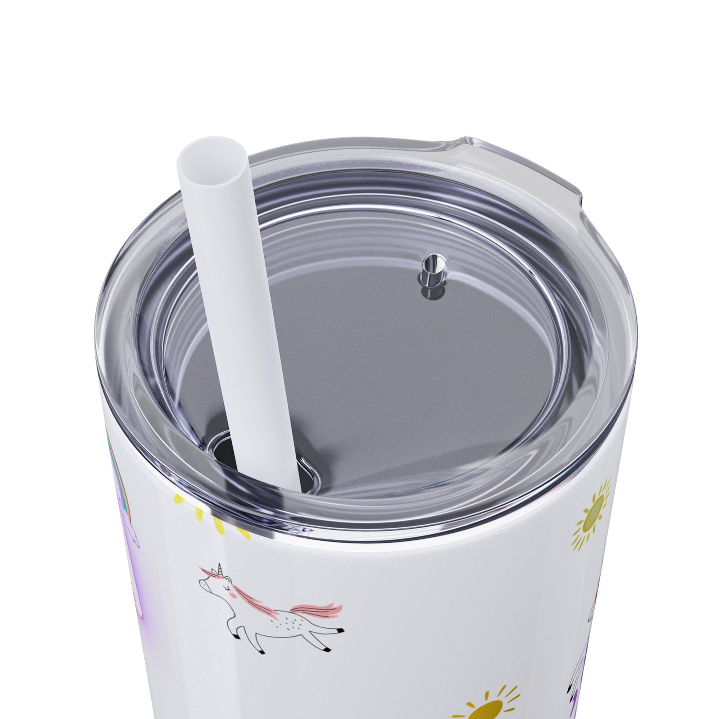 Motivational Unicorn Tumbler - 20oz "Livin' the Dream" funny gift for nurses, EMT’s, paramedics