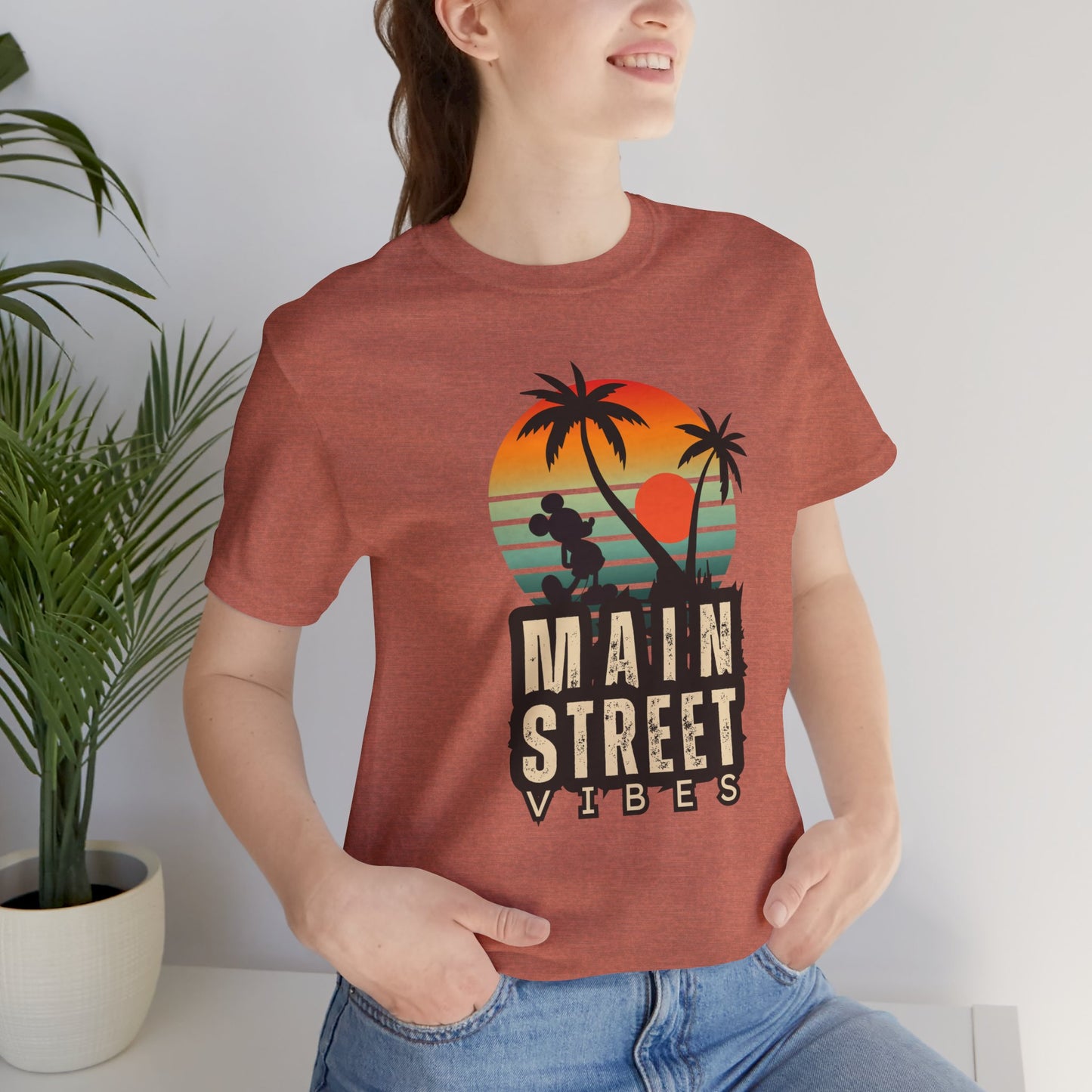 Main Street Vibes| Disneyland Tshirt| DisneyWorld| Unisex Graphic Tee| Vacation shirt