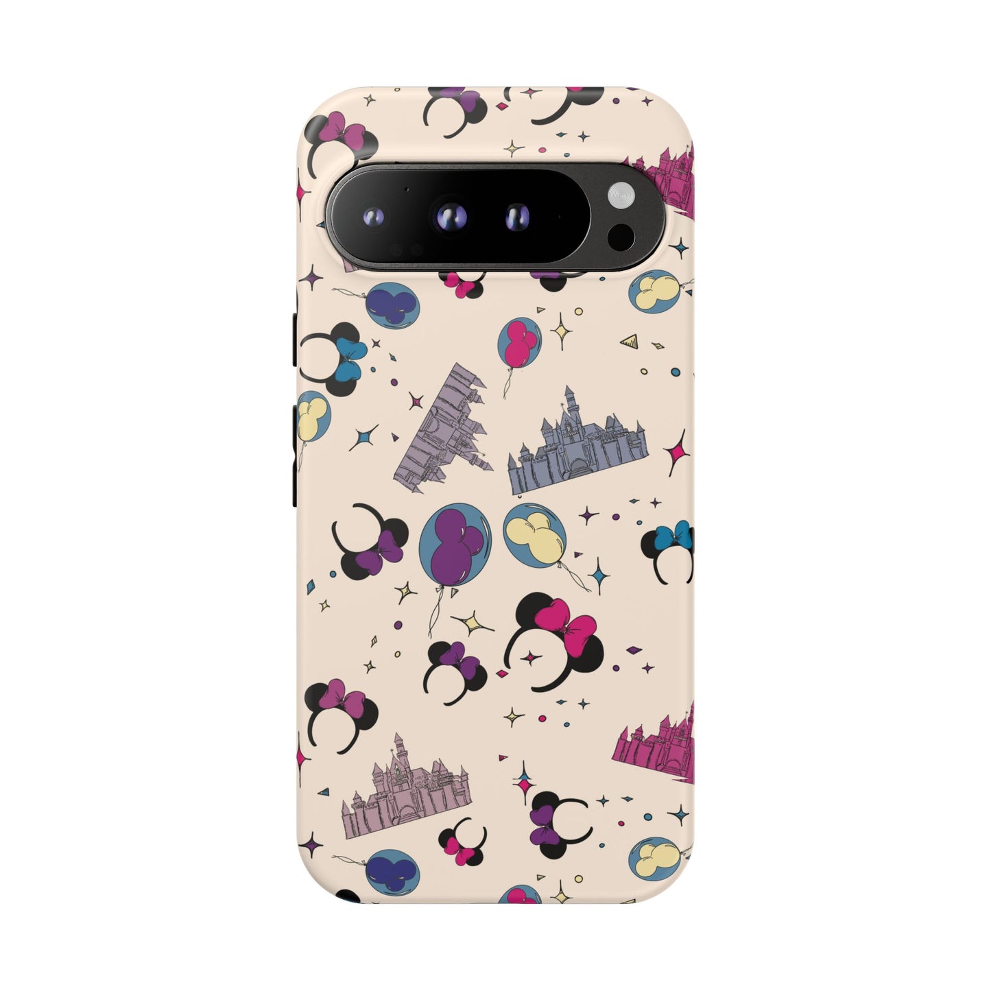Whimsical Phone Case - Colorful Disney-Inspired Design