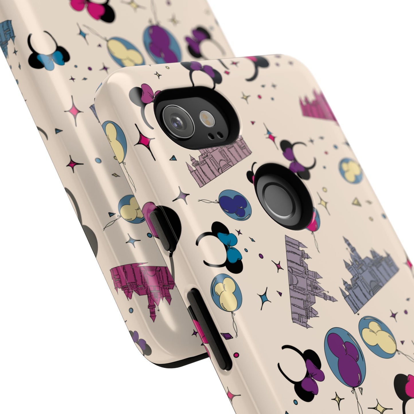 Whimsical Phone Case - Colorful Disney-Inspired Design
