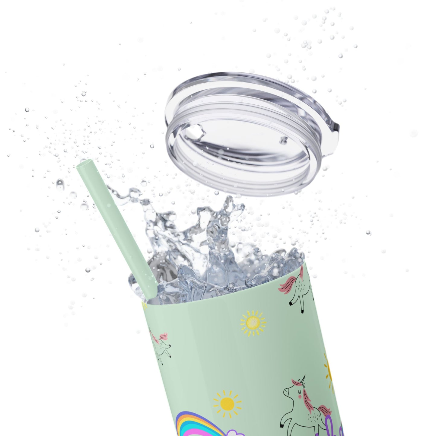 Motivational Unicorn Tumbler - 20oz "Livin' the Dream" funny gift for nurses, EMT’s, paramedics