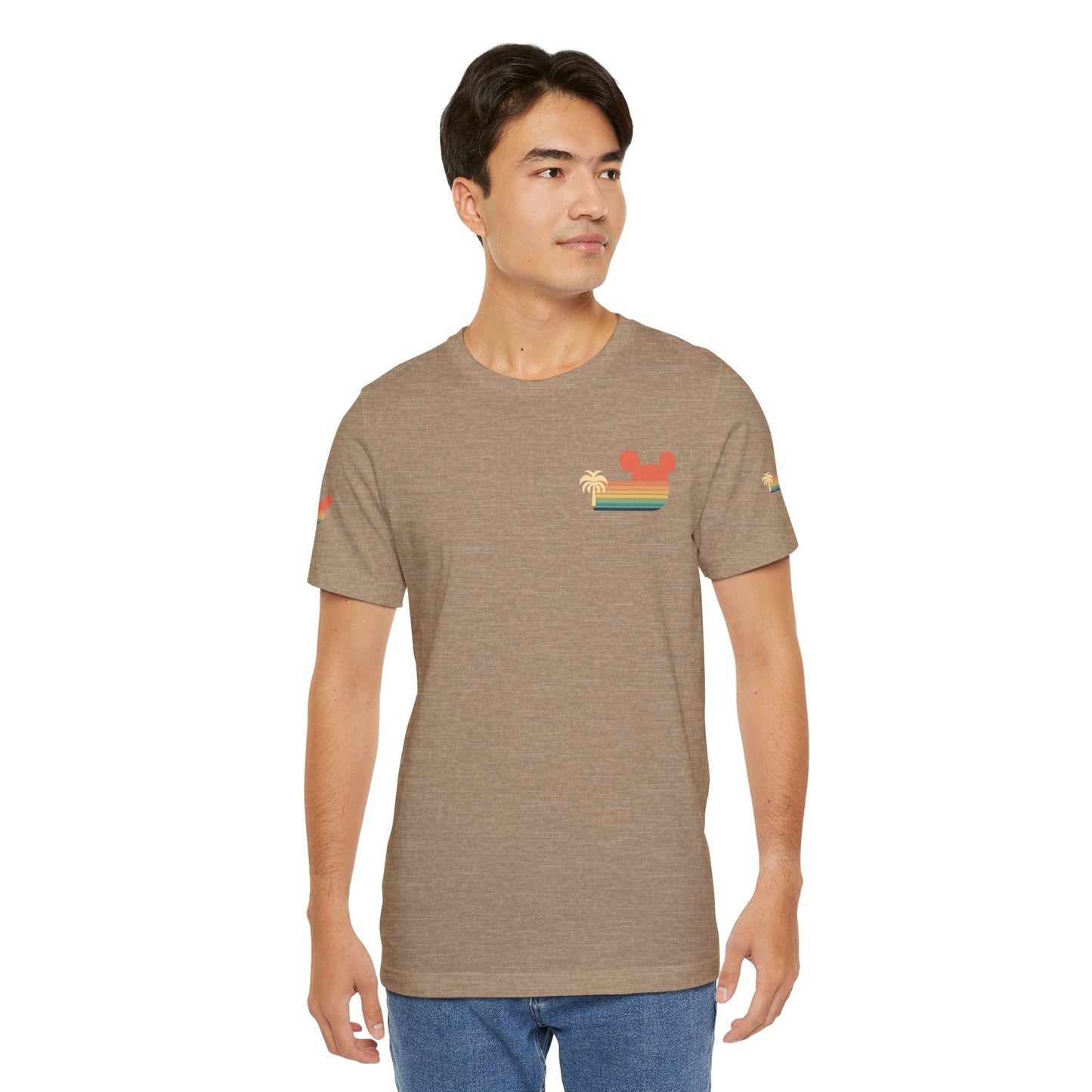Retro Mickey Mouse summertime Short Sleeve Tee - Unisex Jersey T-Shirt
