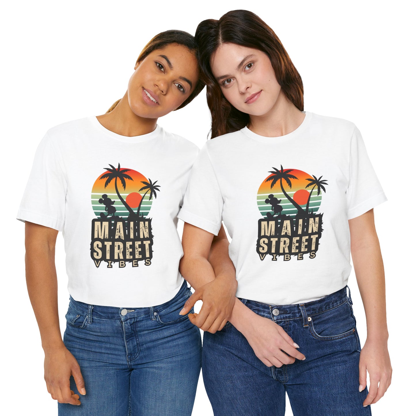 Main Street Vibes| Disneyland Tshirt| DisneyWorld| Unisex Graphic Tee| Vacation shirt