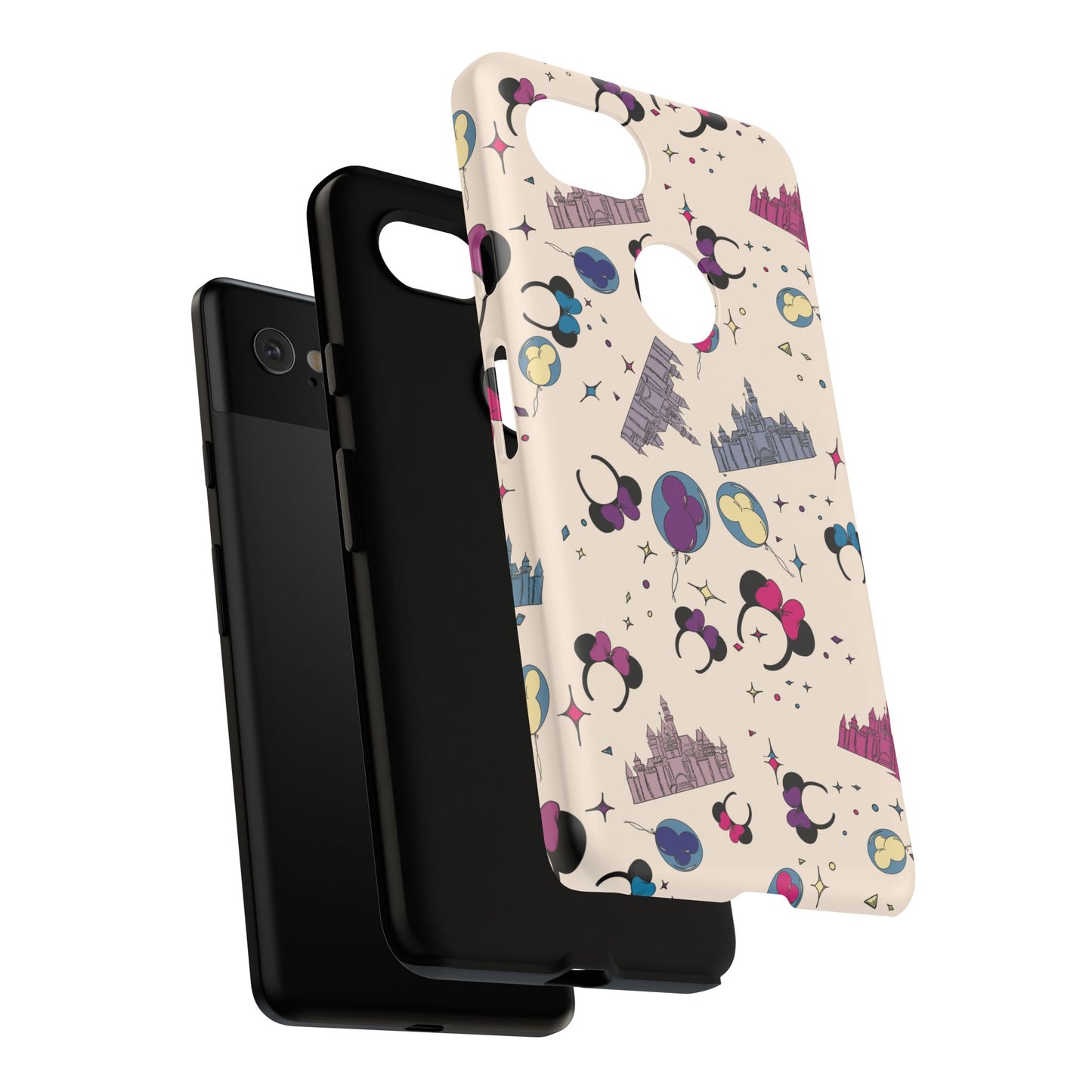 Whimsical Phone Case - Colorful Disney-Inspired Design