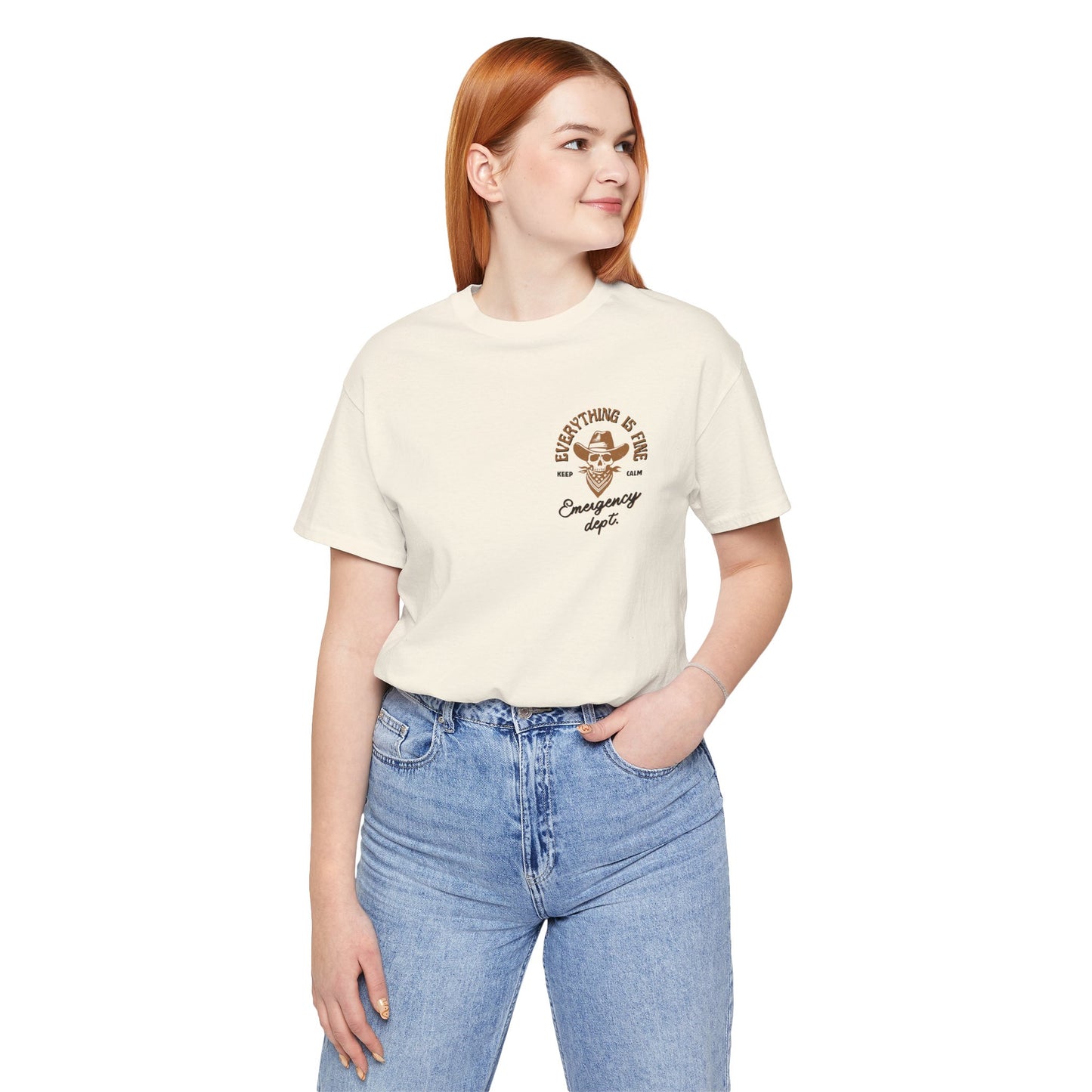 “Everything Is Fine” t Shirt| Emergency Department shirt| nurse shirt| Hospital Staff shirt| Paramedic| ED Tech|