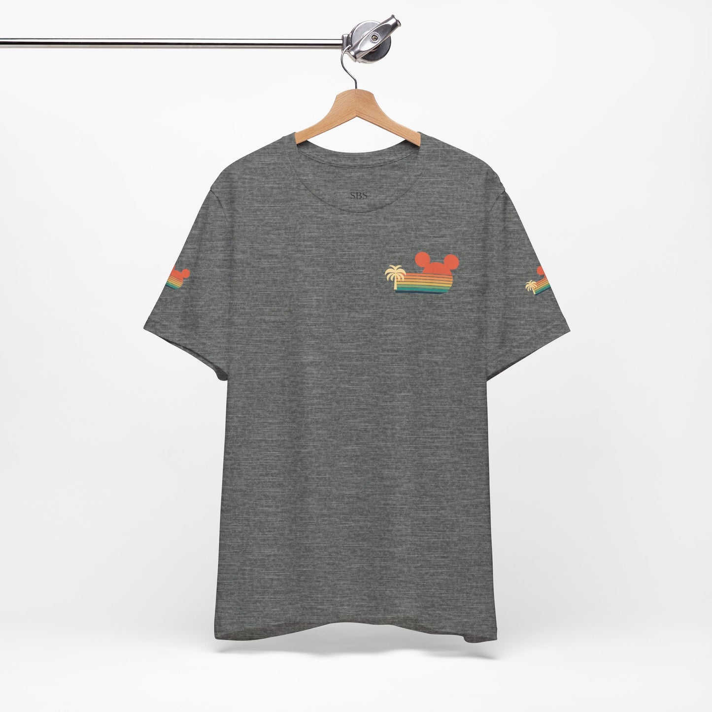 Retro Mickey Mouse summertime Short Sleeve Tee - Unisex Jersey T-Shirt