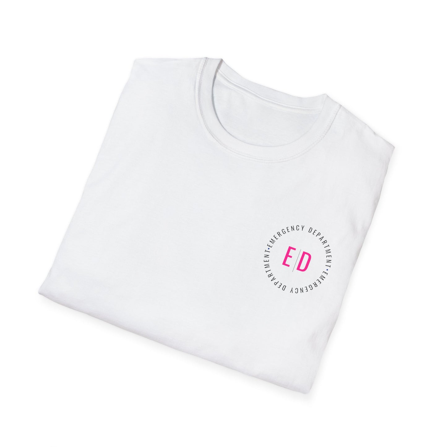 Unisex Emergency Department T-Shirt - Softstyle Tee for Healthcare Heroes