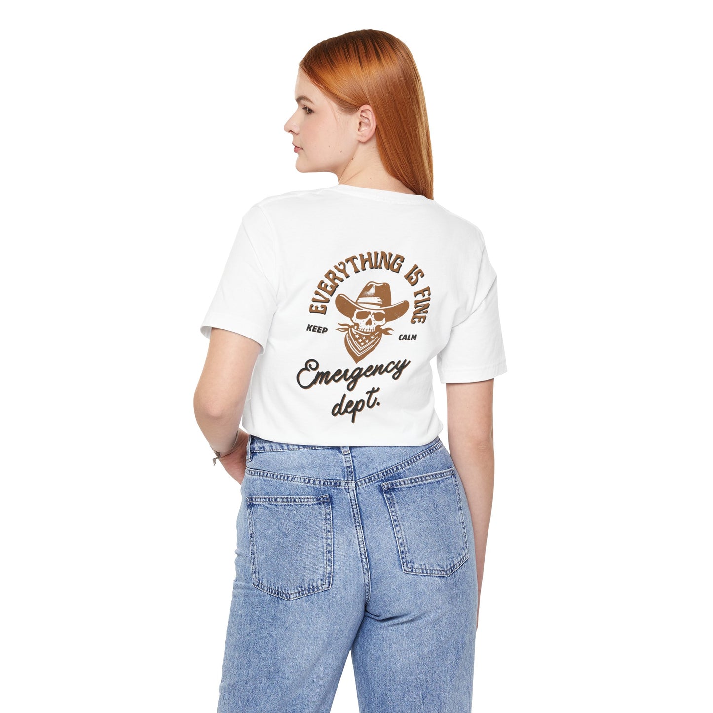 “Everything Is Fine” t Shirt| Emergency Department shirt| nurse shirt| Hospital Staff shirt| Paramedic| ED Tech|