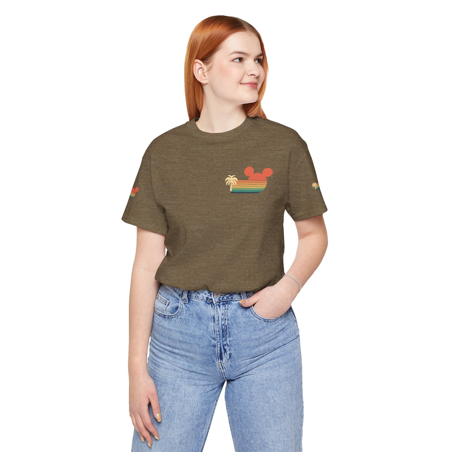 Retro Mickey Mouse summertime Short Sleeve Tee - Unisex Jersey T-Shirt