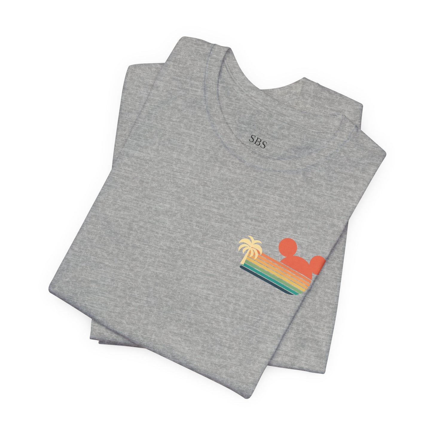 Retro Mickey Mouse summertime Short Sleeve Tee - Unisex Jersey T-Shirt