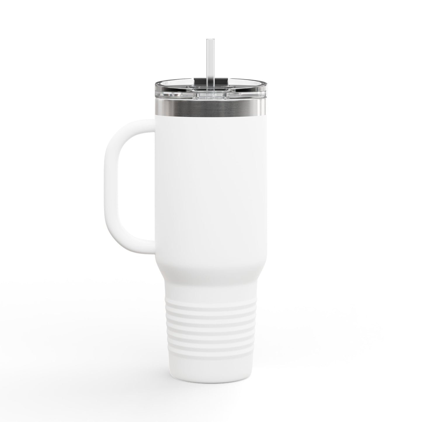 Insulated Travel Mug 40oz - work,  Road Trips & Adventures, 'If You Want to Go Take a Ride' ambulance