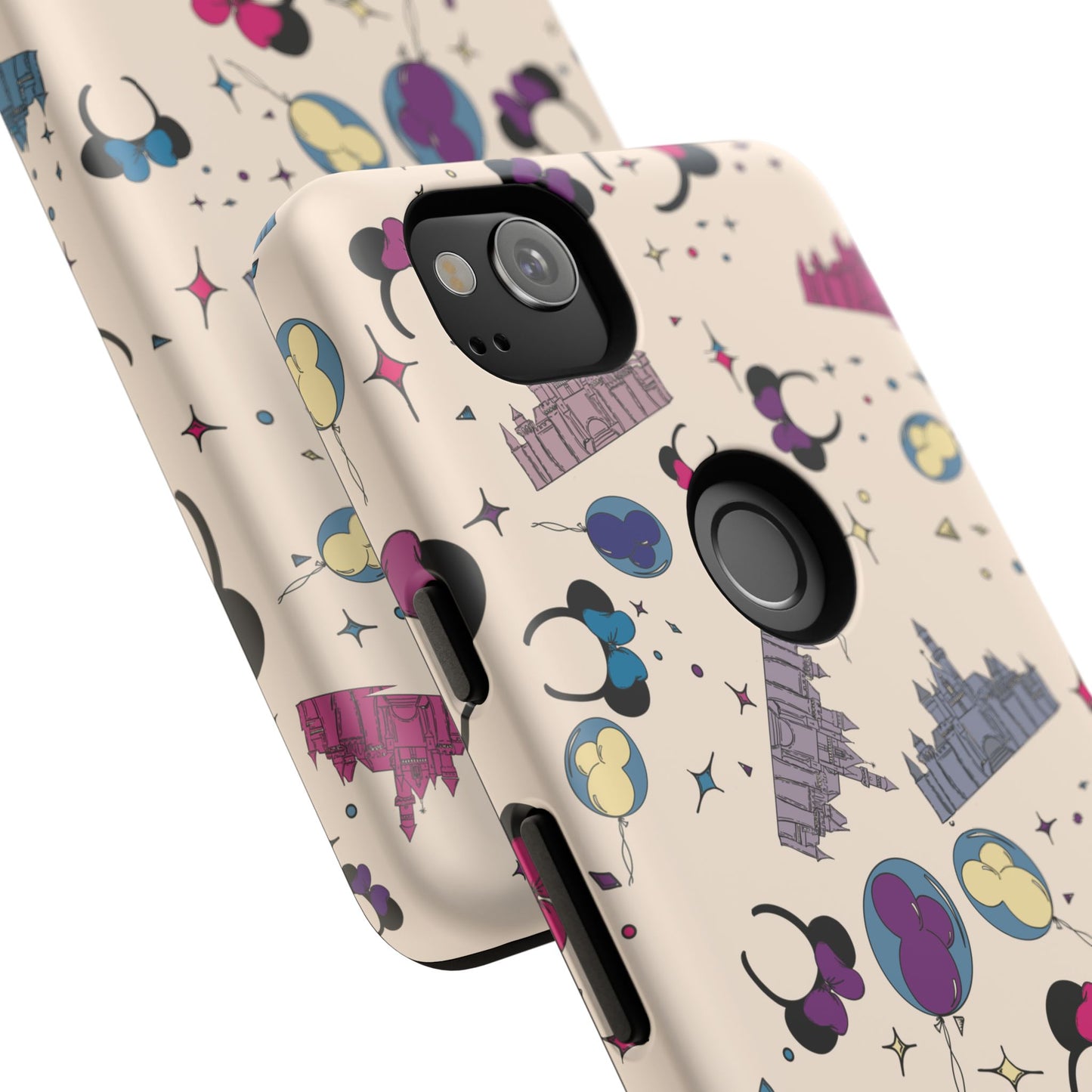 Whimsical Phone Case - Colorful Disney-Inspired Design
