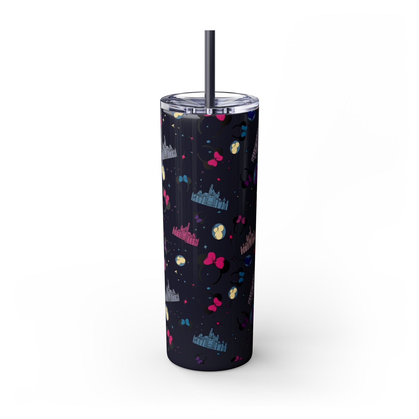 Disneyland Whimsical 20oz Skinny Tumbler with Disney Inspired Design