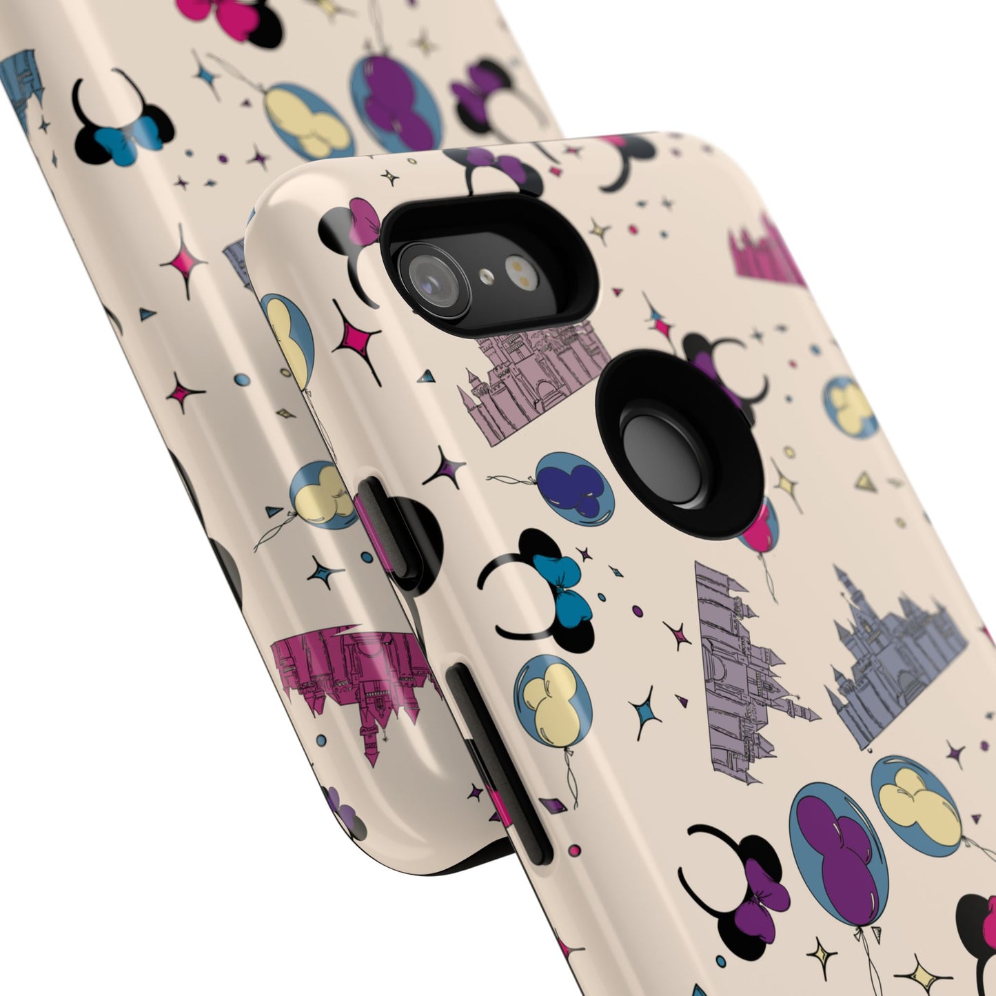 Whimsical Phone Case - Colorful Disney-Inspired Design