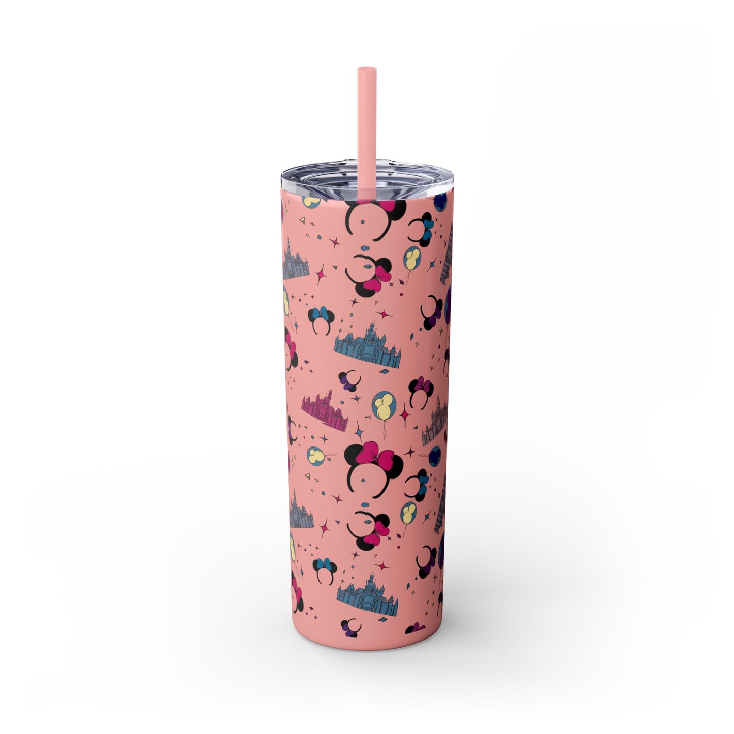 Disneyland Whimsical 20oz Skinny Tumbler with Disney Inspired Design