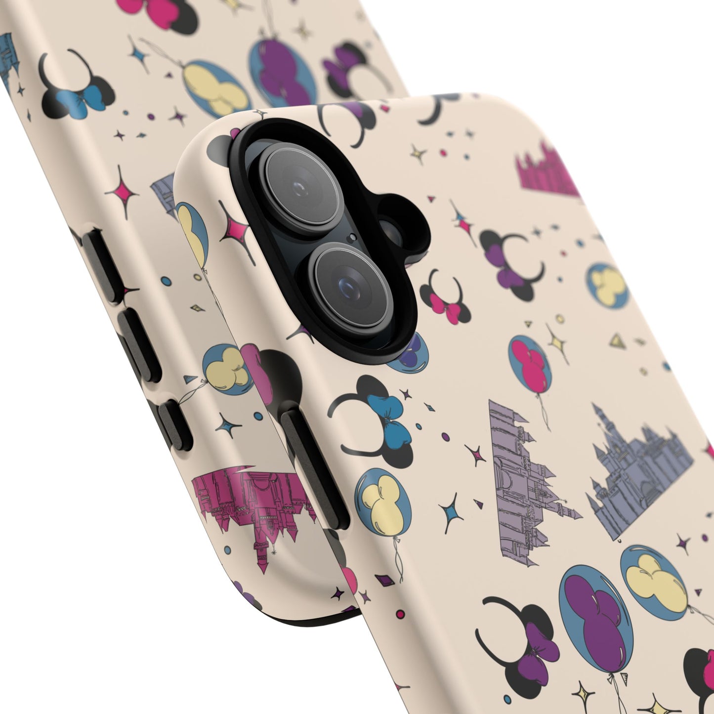 Whimsical Phone Case - Colorful Disney-Inspired Design