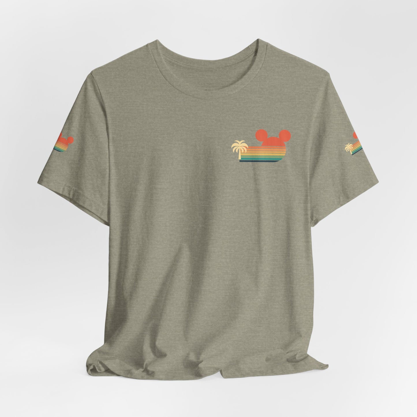 Retro Mickey Mouse summertime Short Sleeve Tee - Unisex Jersey T-Shirt