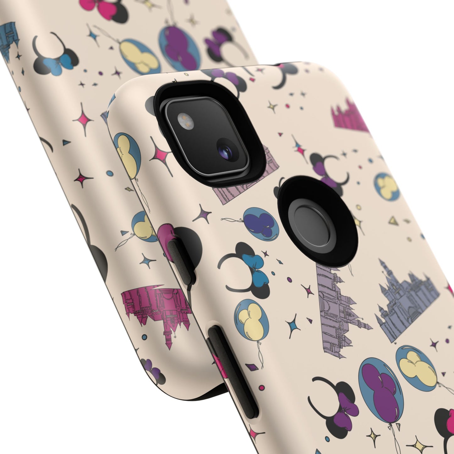 Whimsical Phone Case - Colorful Disney-Inspired Design