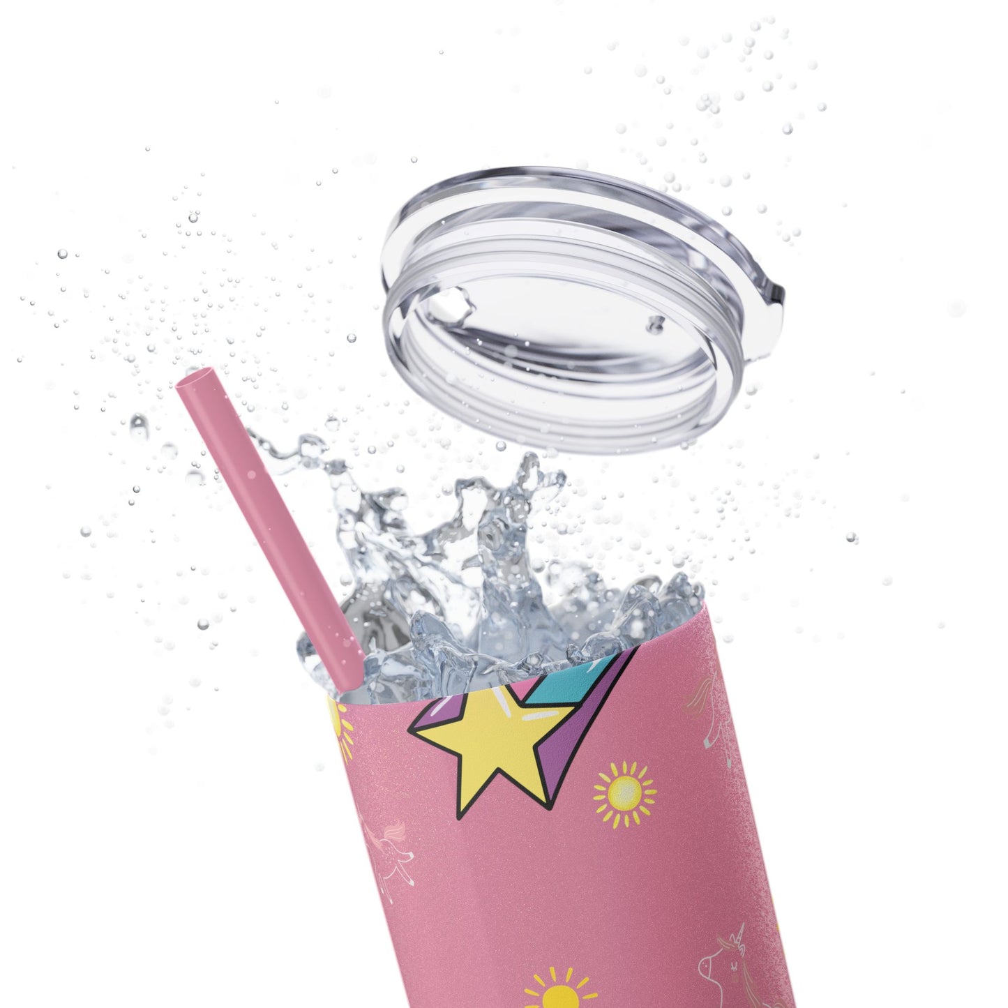 Living the Dream Skinny Tumbler with Straw - 20oz Inspirational Drinkware funny gift for nurses, EMT’s, paramedics, teachers