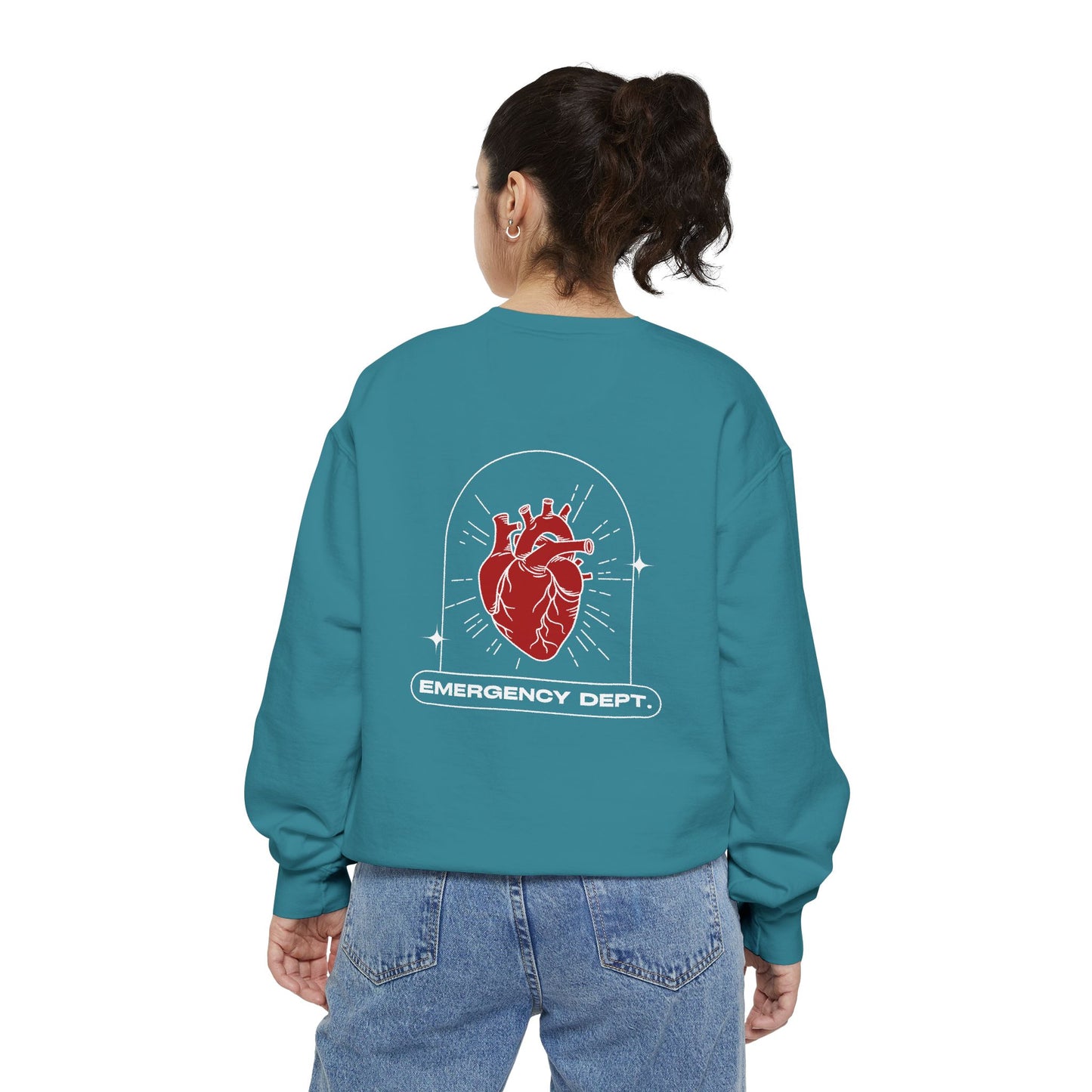 Emergency room sweatshirt| sweatshirt for nurses | emergency dept.