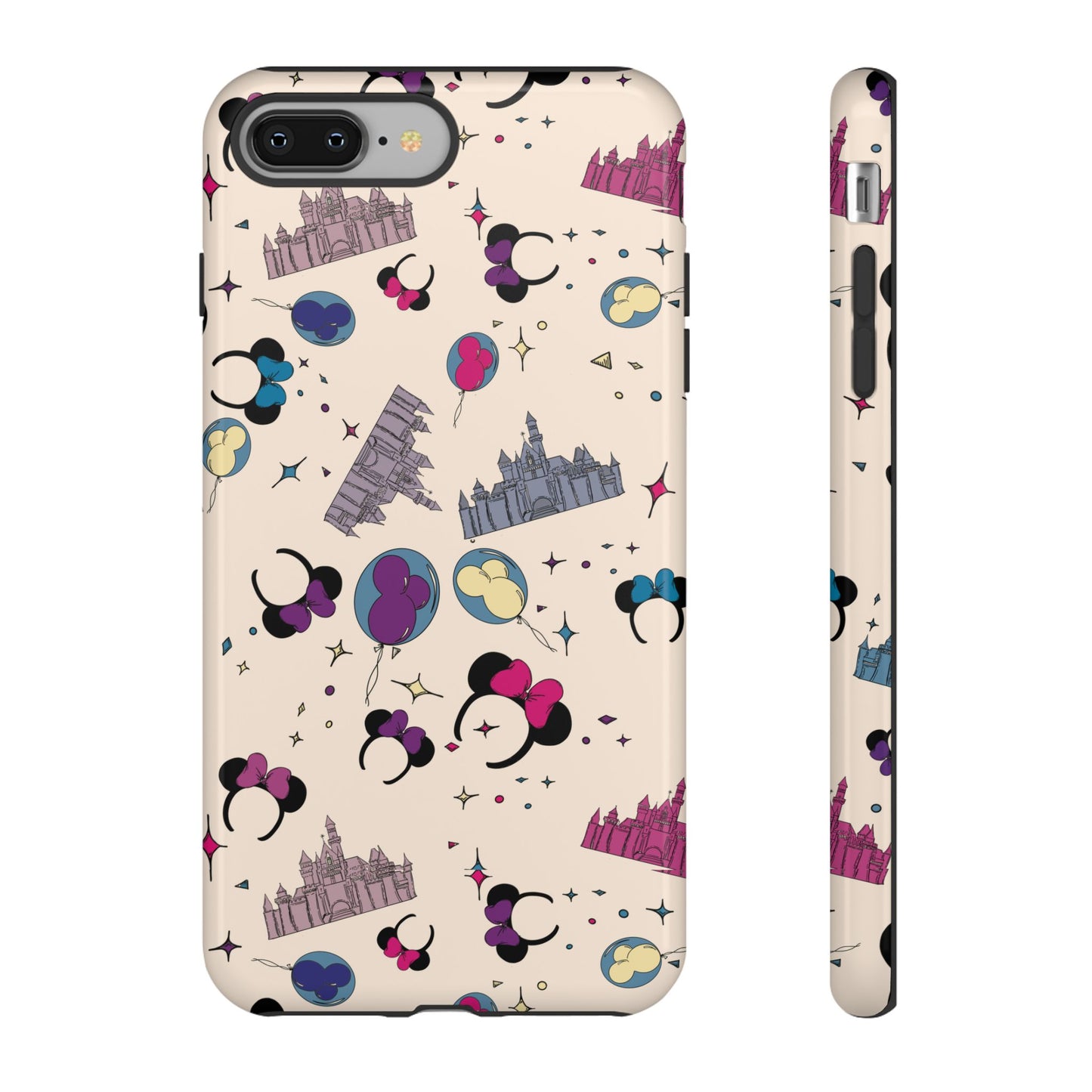 Whimsical Phone Case - Colorful Disney-Inspired Design