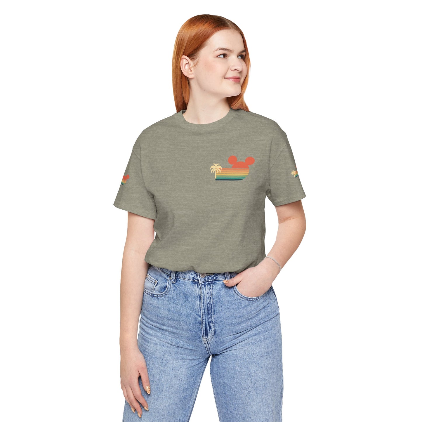 Retro Mickey Mouse summertime Short Sleeve Tee - Unisex Jersey T-Shirt