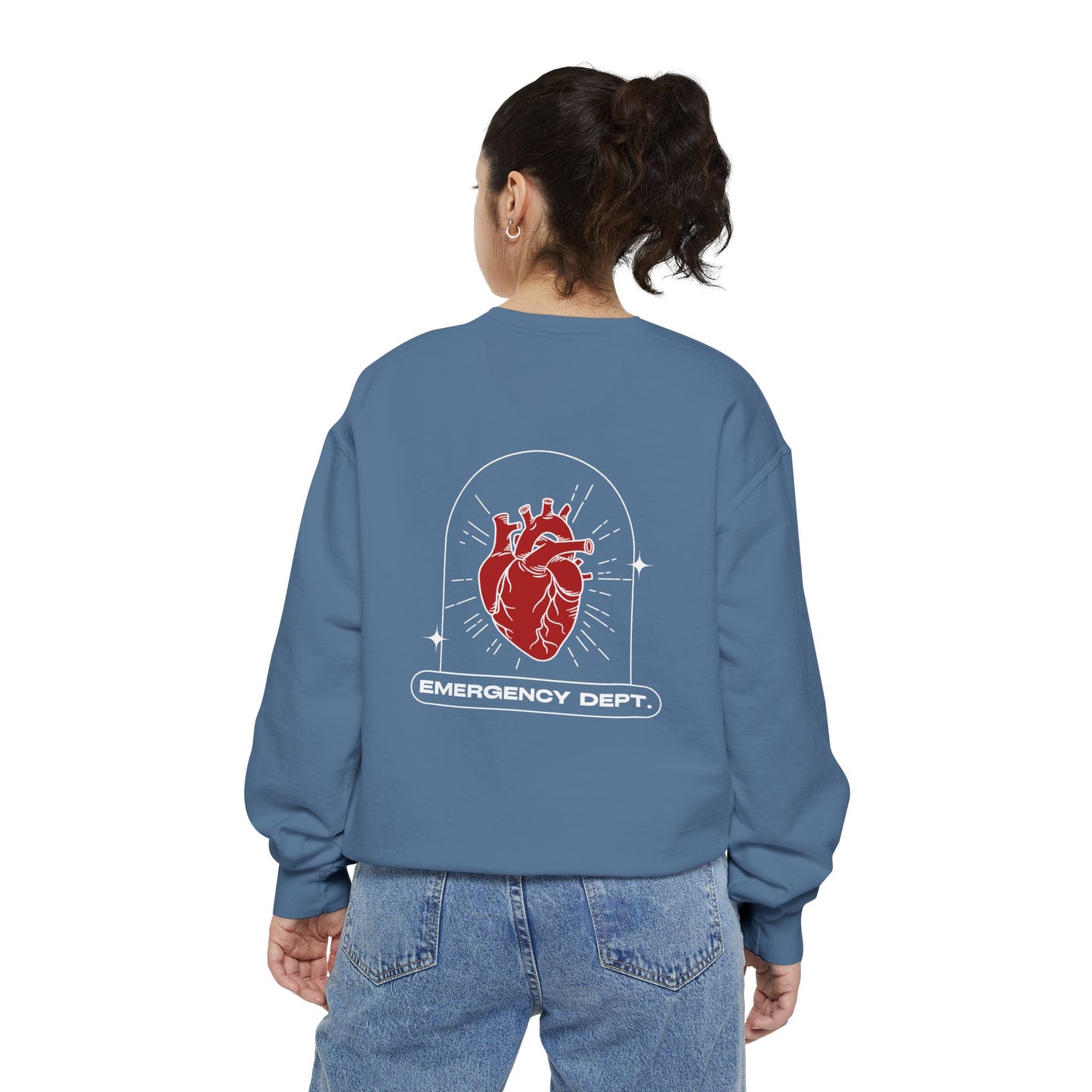 Emergency room sweatshirt| sweatshirt for nurses | emergency dept.