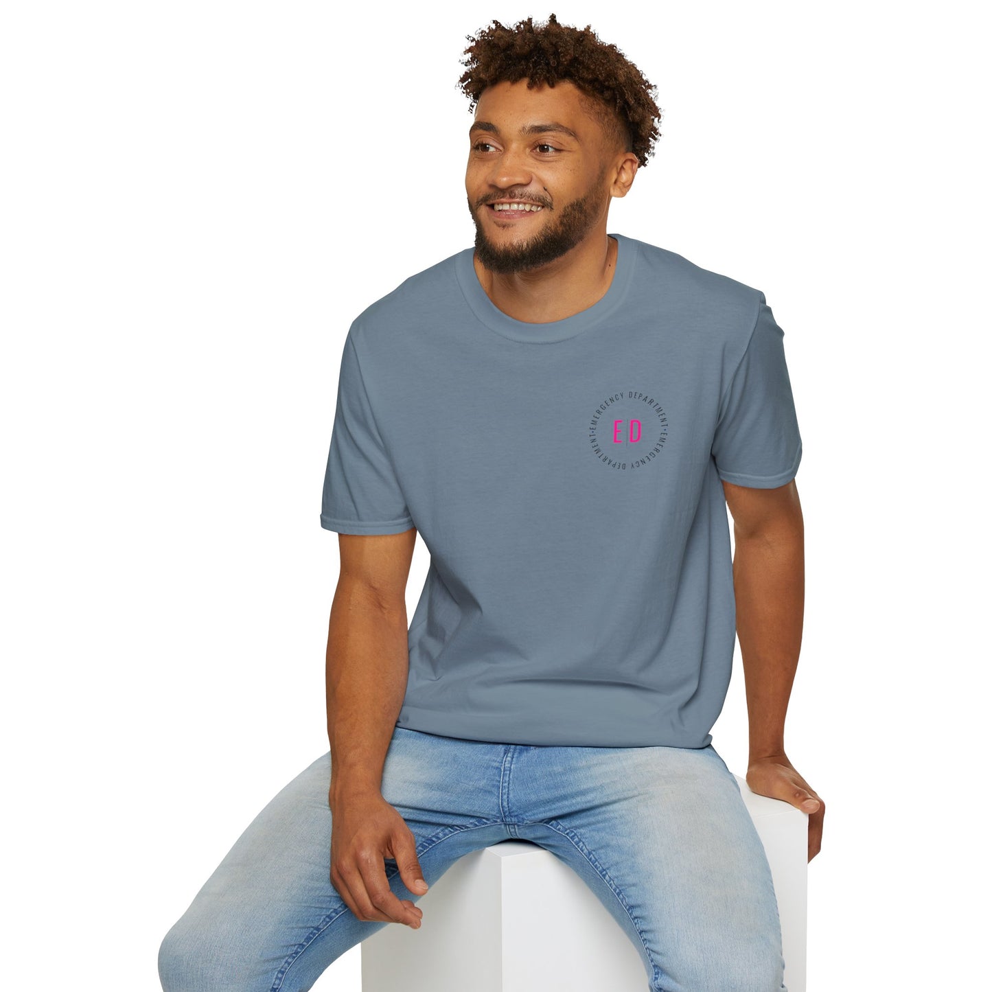 Unisex Emergency Department T-Shirt - Softstyle Tee for Healthcare Heroes