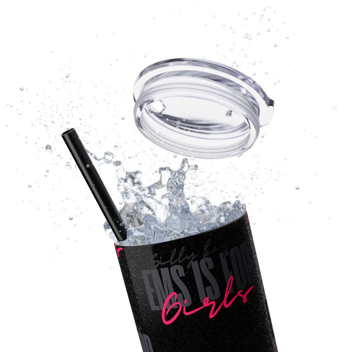 Silly Boys Skinny Tumbler with Straw, 20oz - Perfect Gift for EMT & Paramedics Celebrations